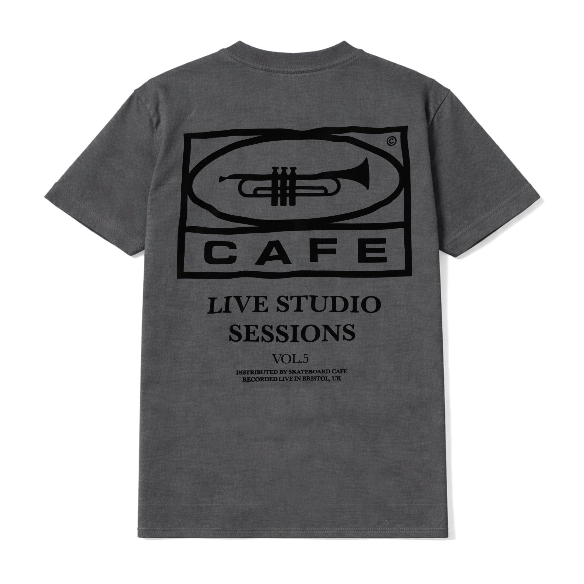 45 T-Shirt Charcoal / Black