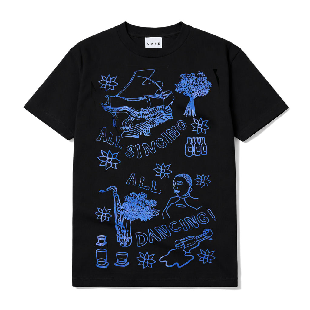 Gaurab Sketches T-Shirt Black