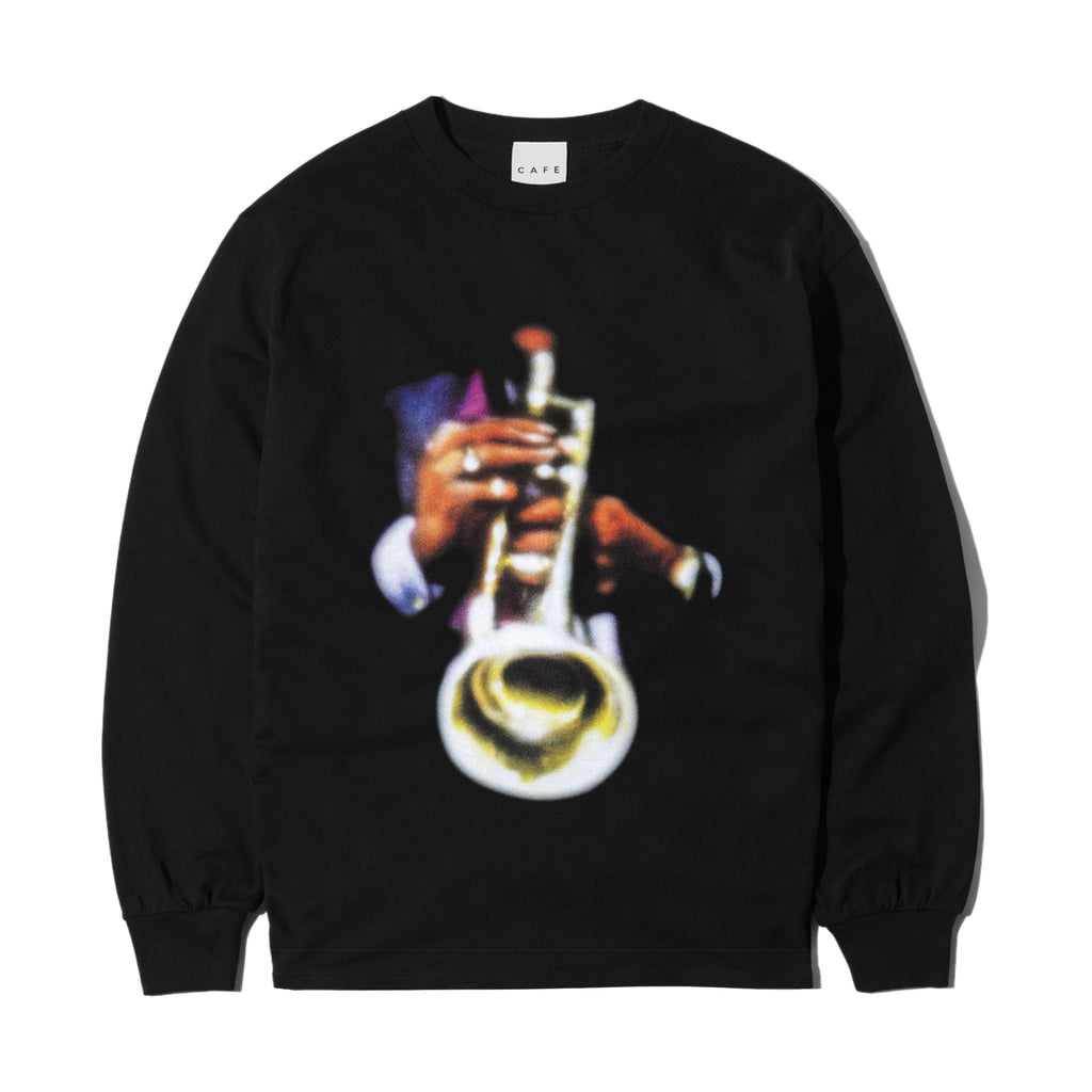 Brass Long-Sleeve T-Shirt Black