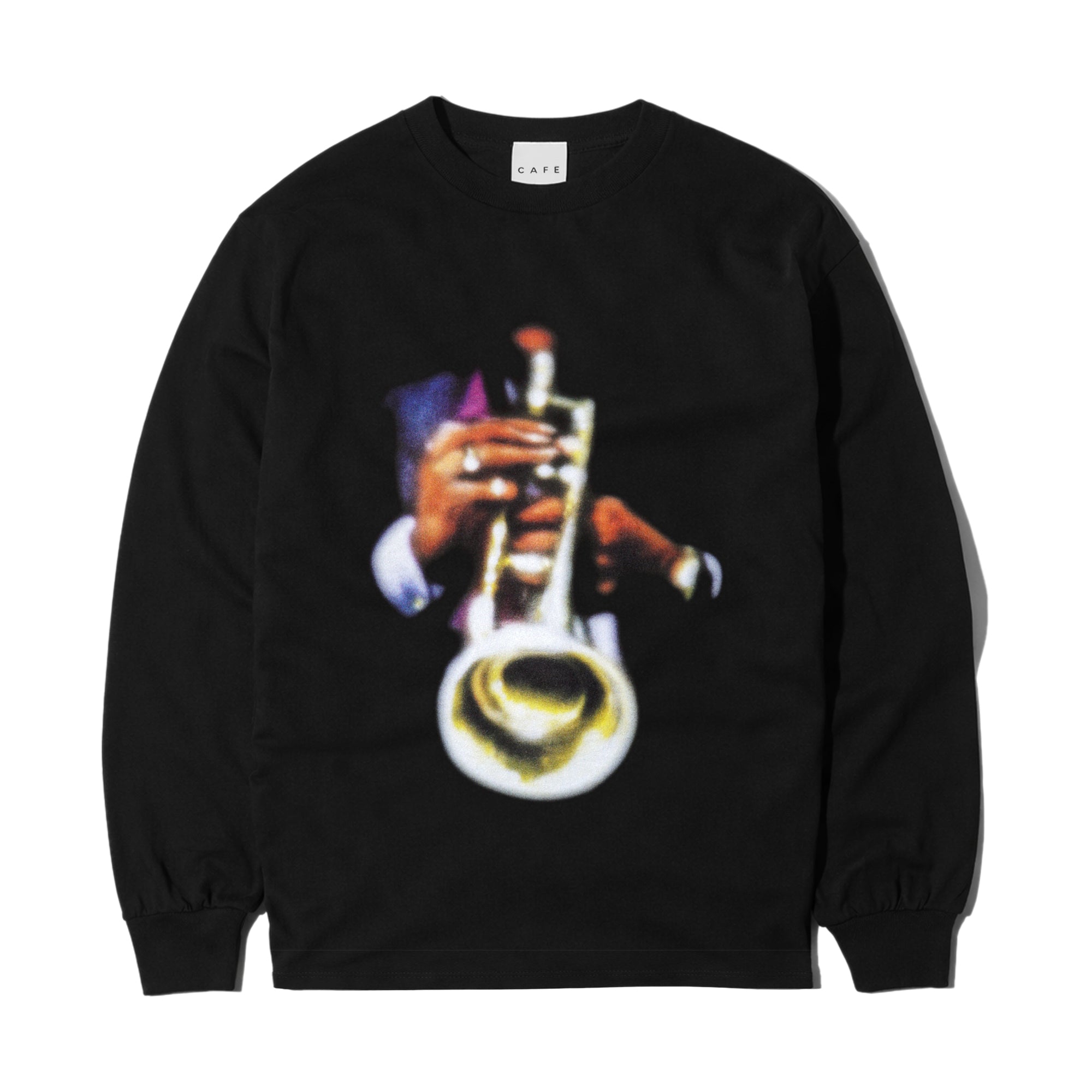 Brass Long-Sleeve T-Shirt Black