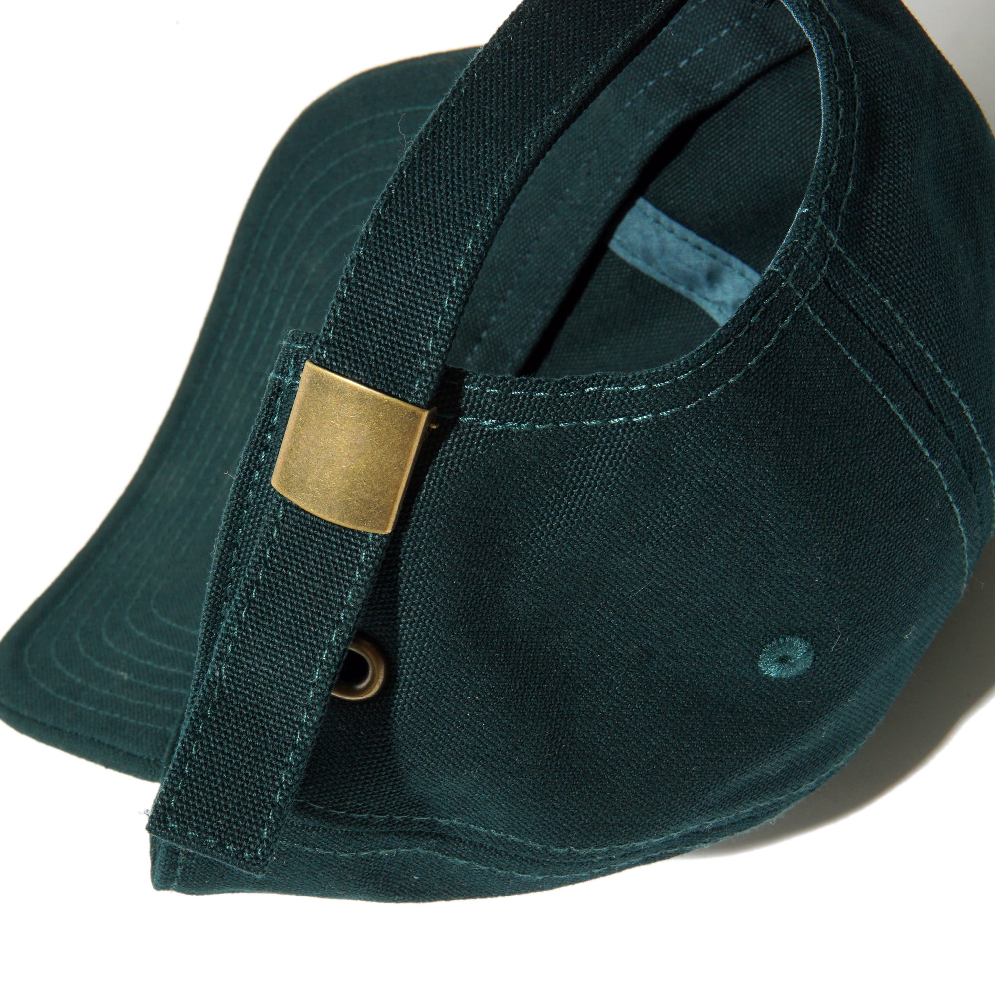 45 6 Panel Cap Forest Green / Gold