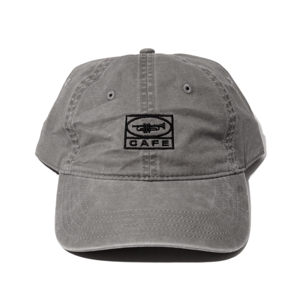 45 6 Panel Cap Washed Black / Black