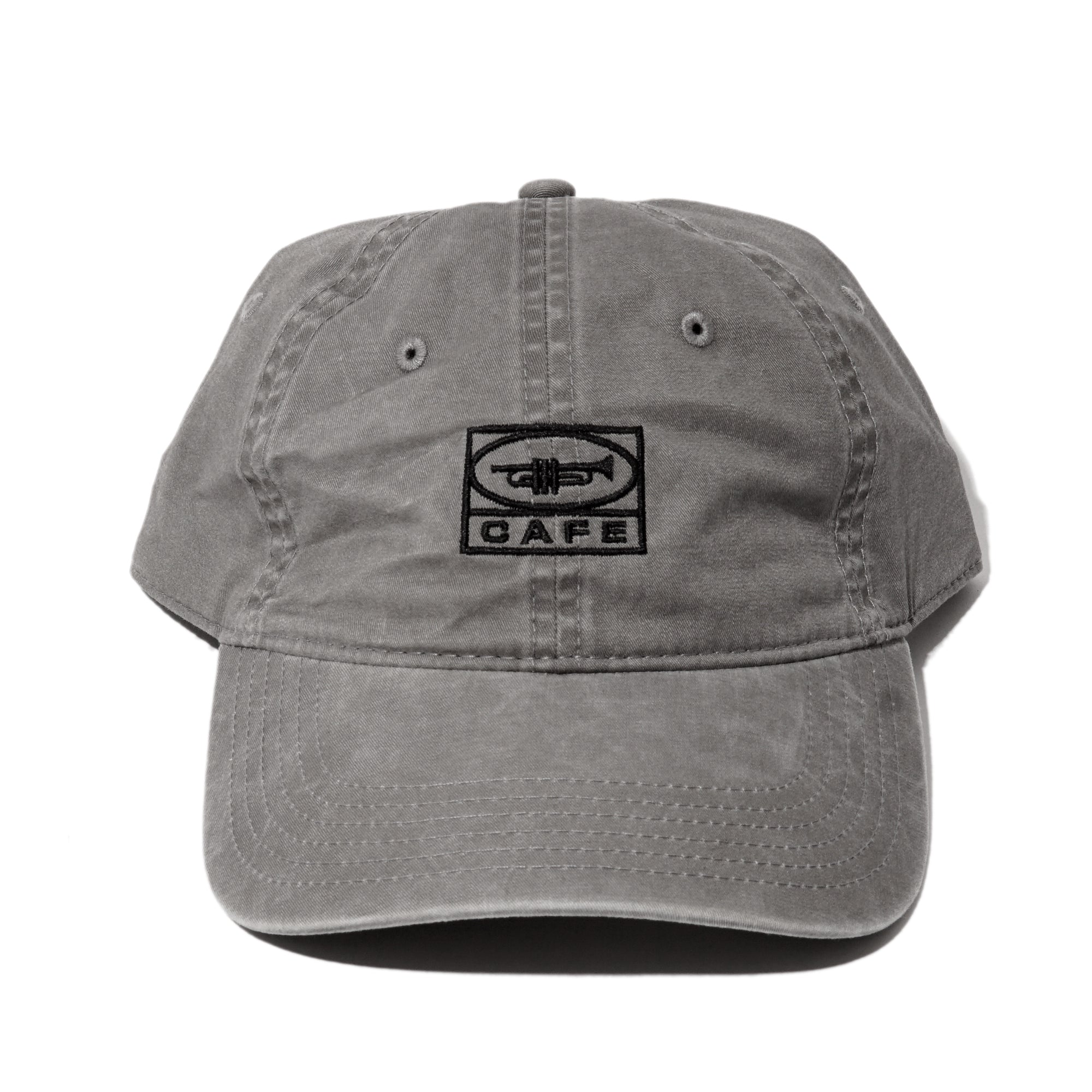 45 6 Panel Cap Washed Black / Black