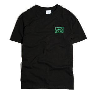 45 Tee Black / Forest Green