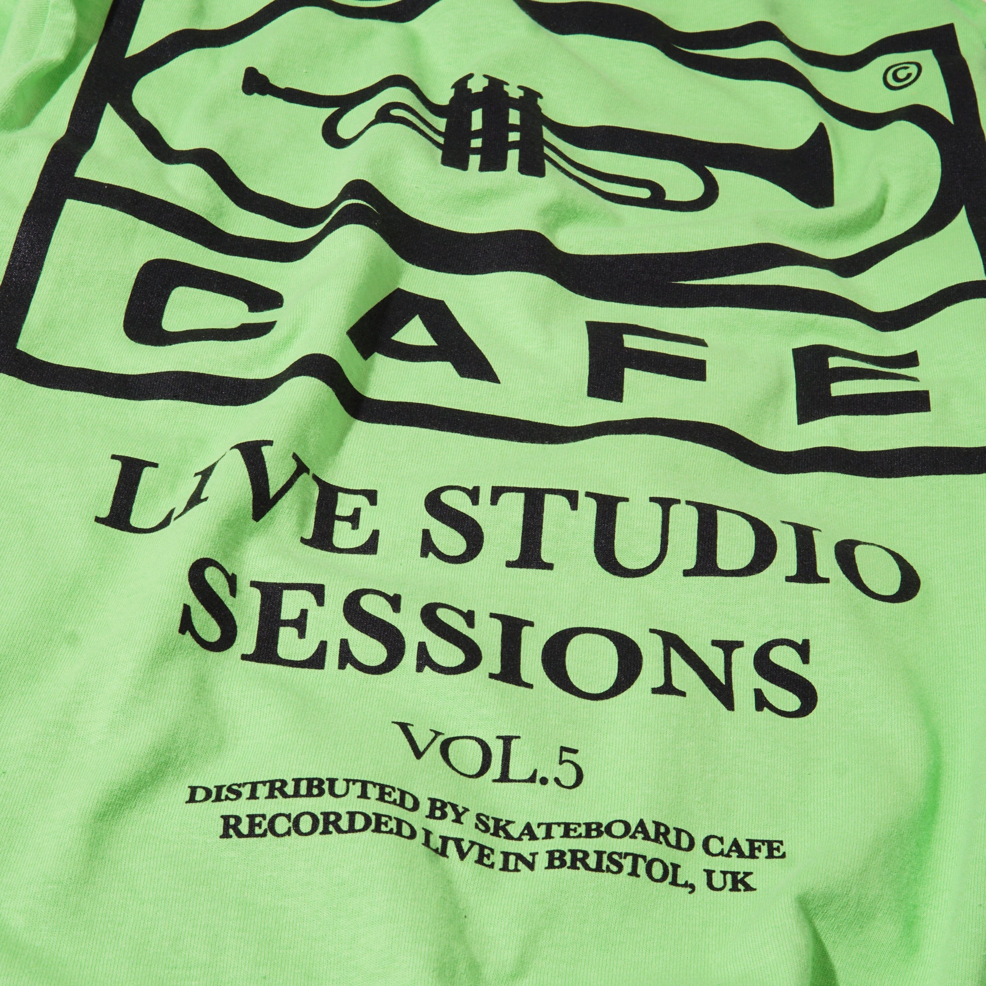 45 T-Shirt Lime / Black