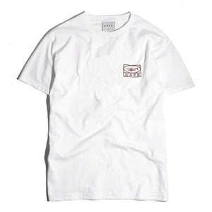 45 Tee White / Coffee