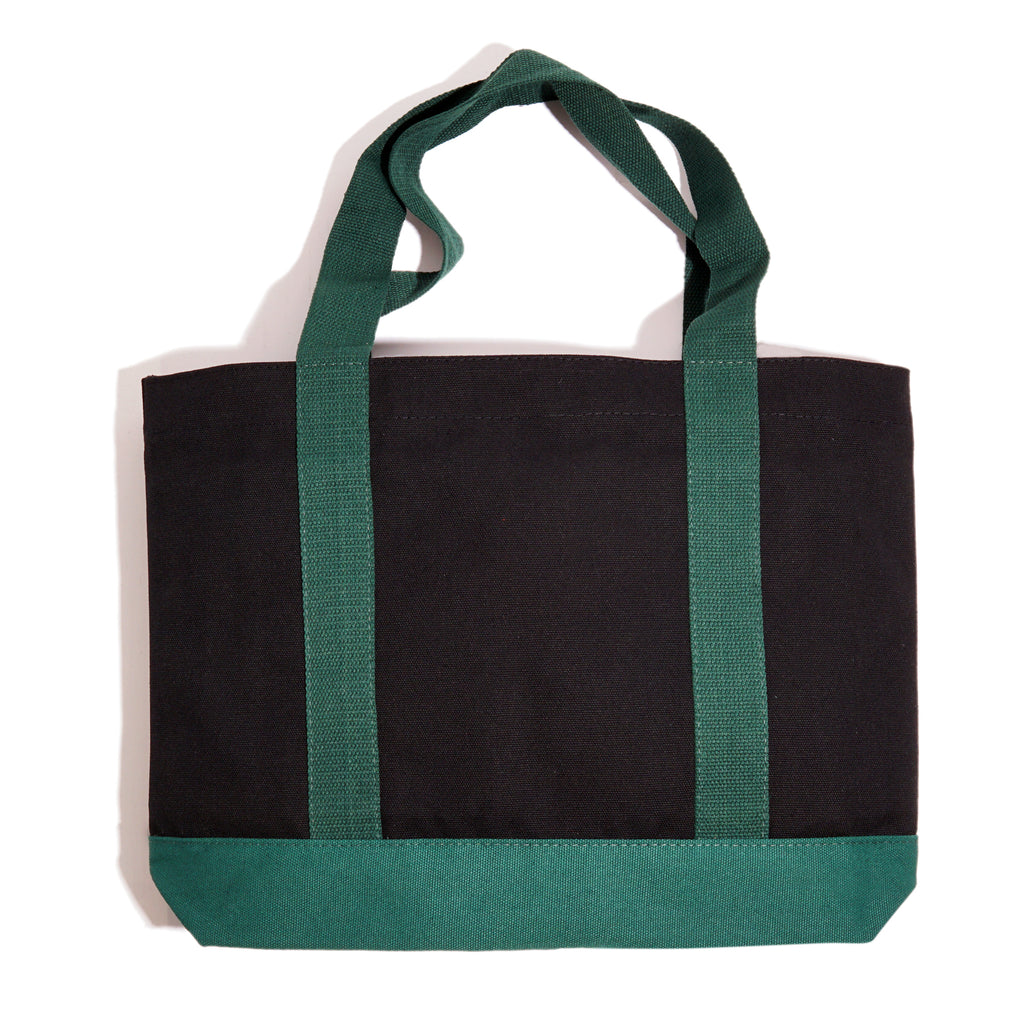 45 Tote Bag Black / Forest Green