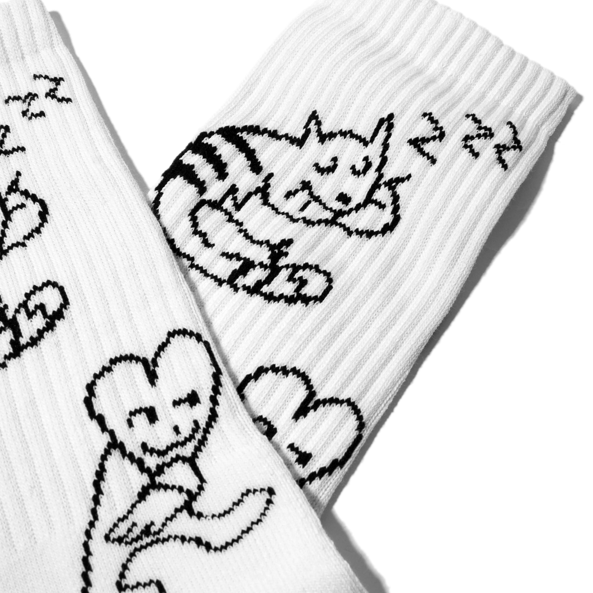 Buddy Socks White