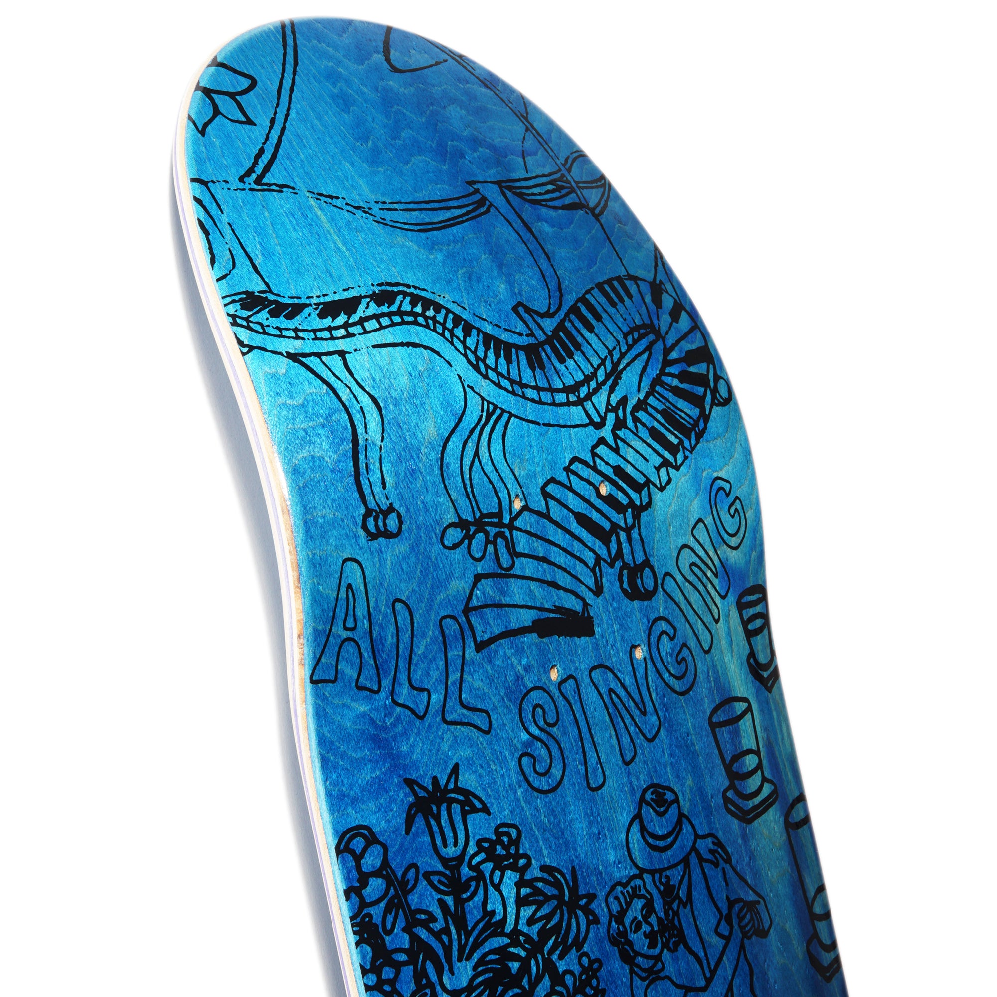 Gaurab Sketches Deck - C2 Shape Blue