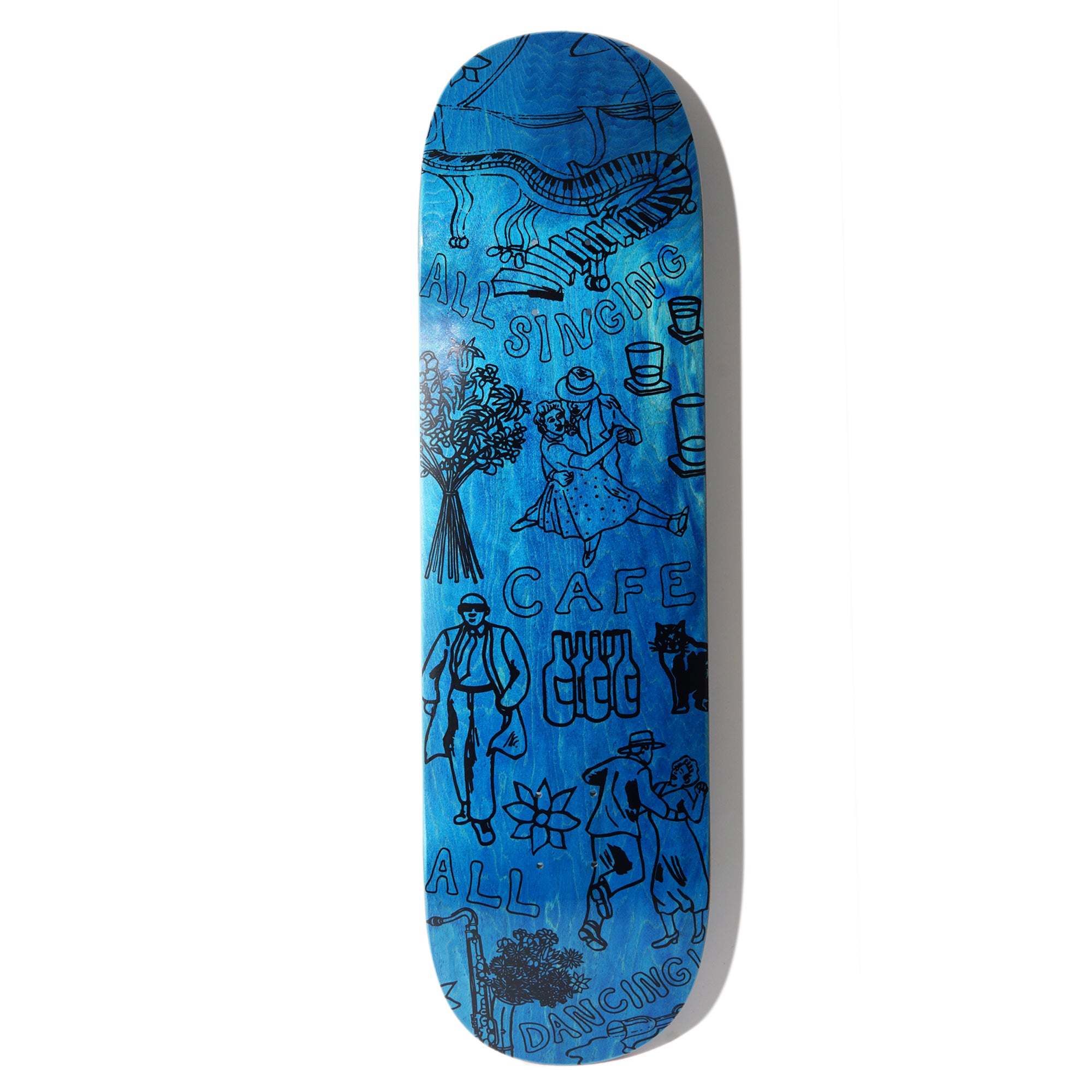 Gaurab Sketches Deck - C2 Shape Blue