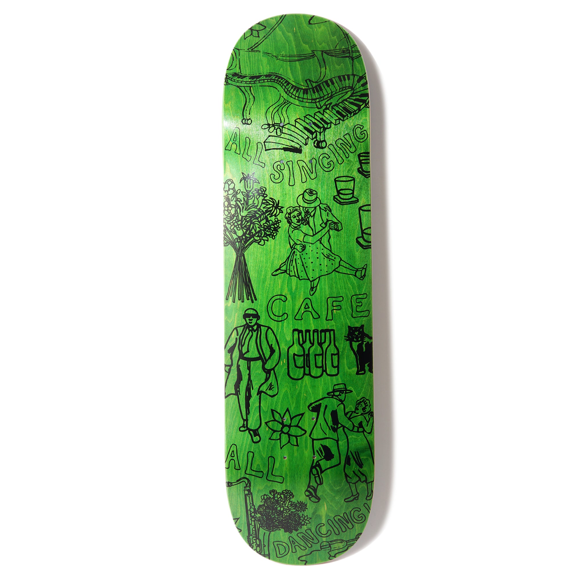 Gaurab Sketches Deck - C2 Shape Green