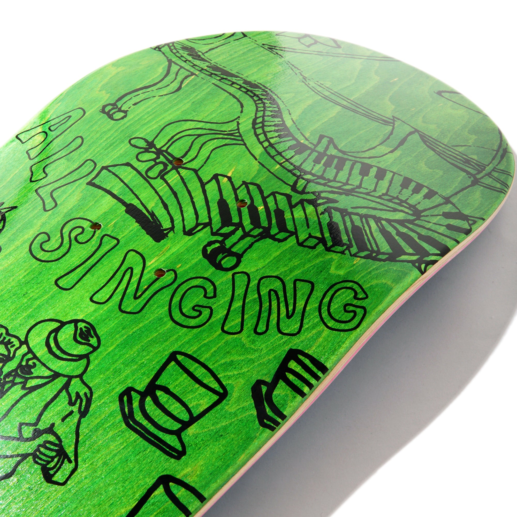 Gaurab Sketches Deck - C2 Shape Green