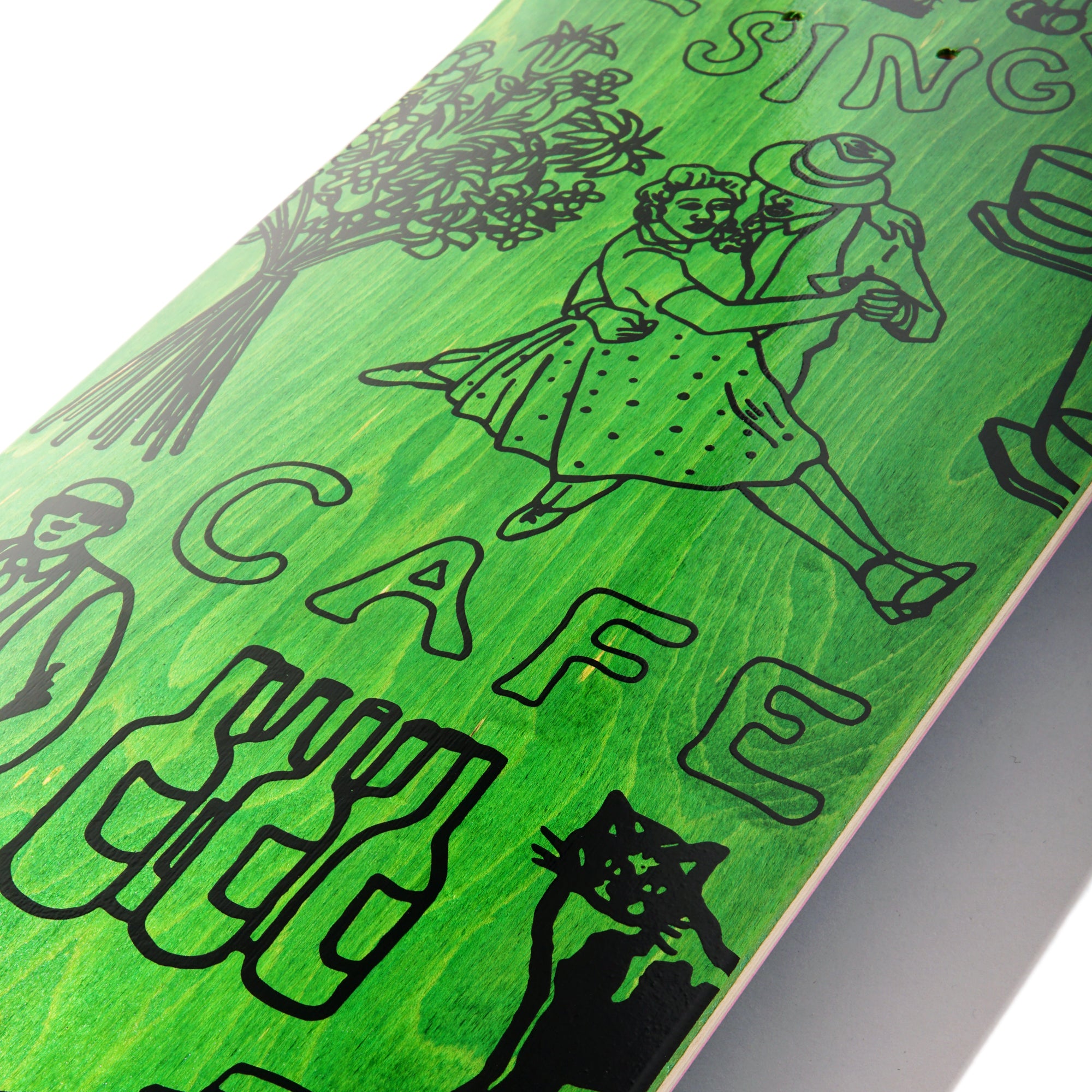 Gaurab Sketches Deck - C2 Shape Green