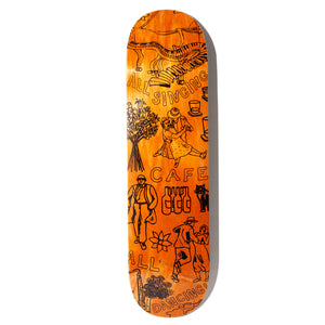 Gaurab Sketches Deck - C2 Shape Orange