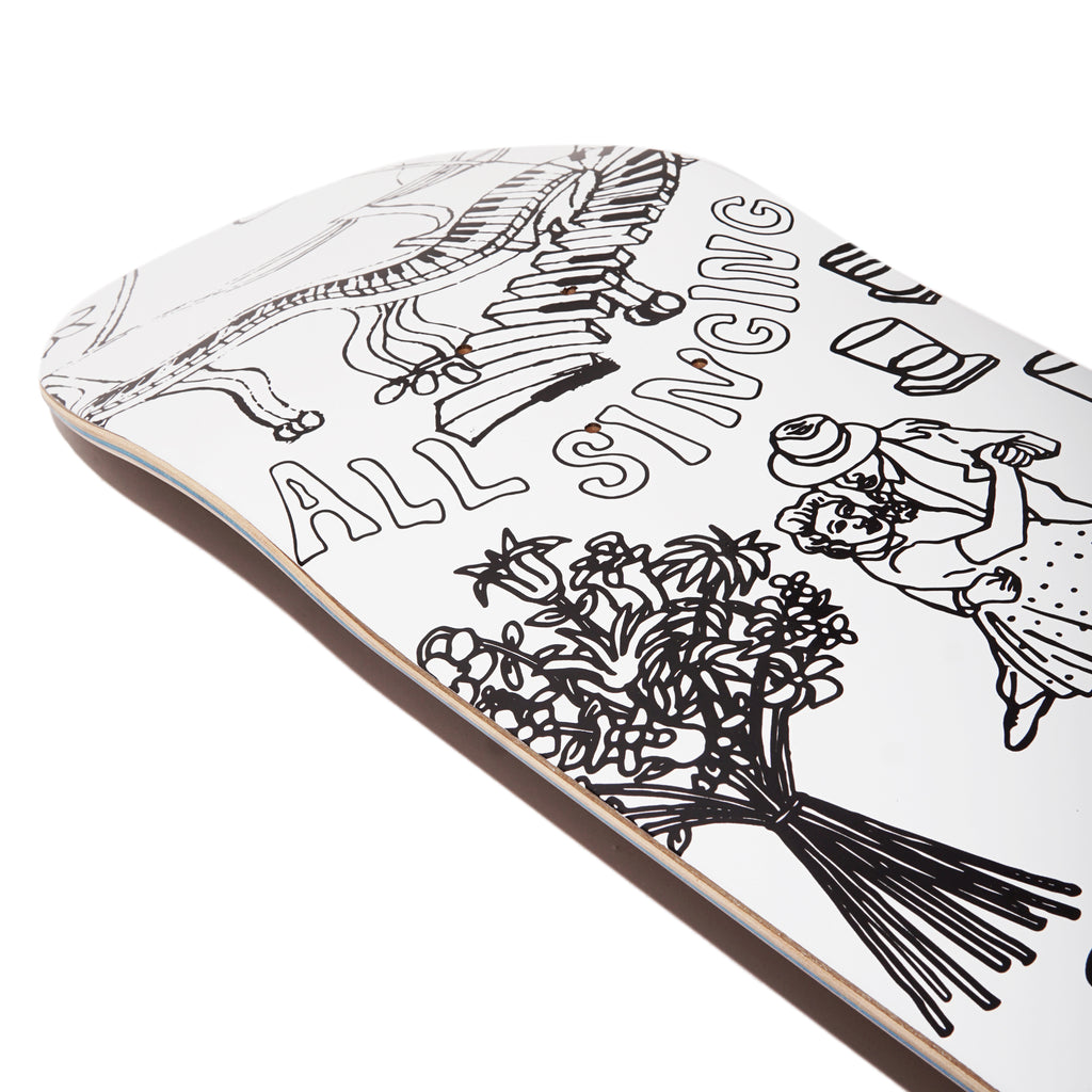 8.5 Gaurab Sketches Deck C2 Shape White