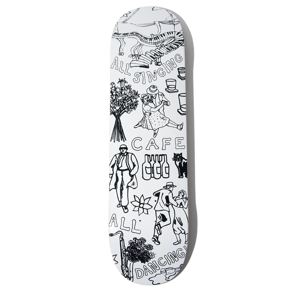 8.5 Gaurab Sketches Deck C2 Shape White