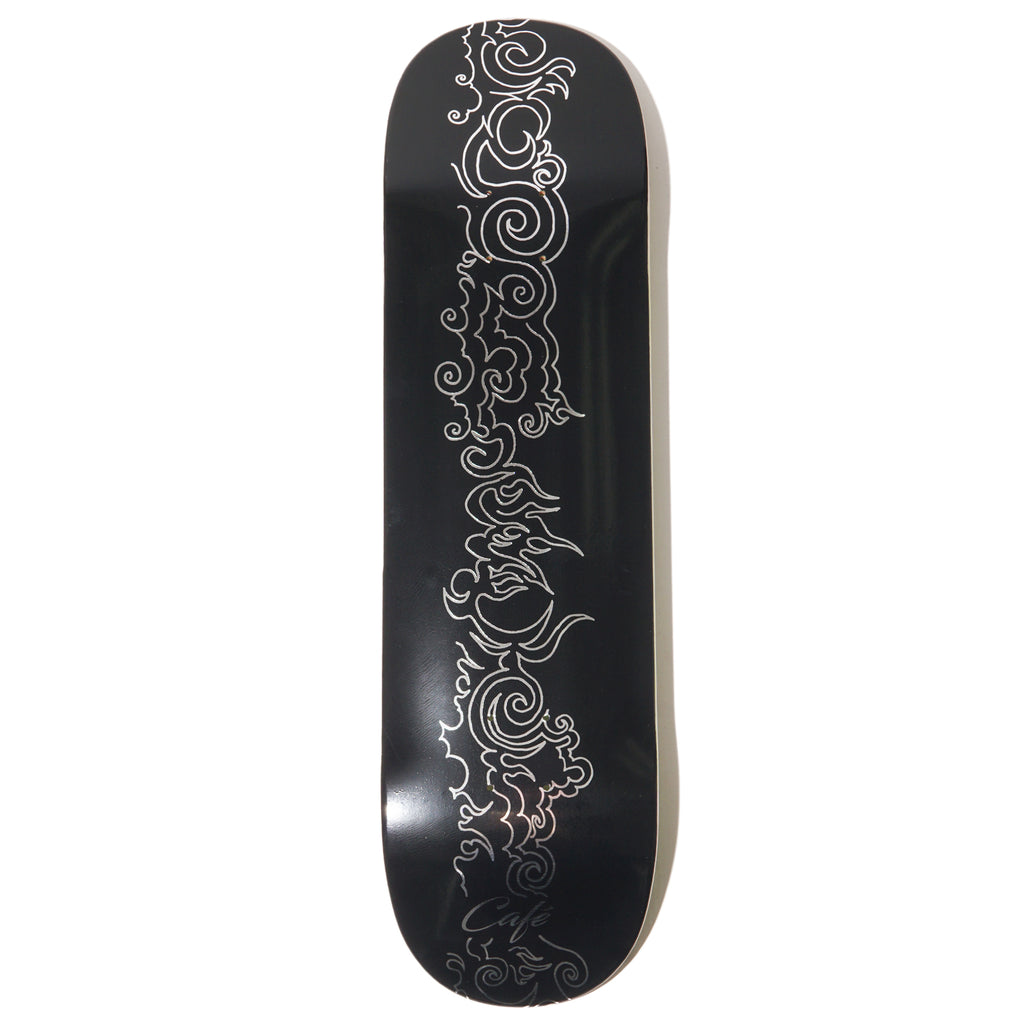 8.125 Clouds C2 Shape Deck Black / Silver Foil