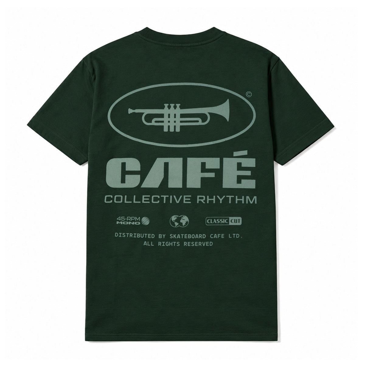 Collective Rhythm T-Shirt Forest Green