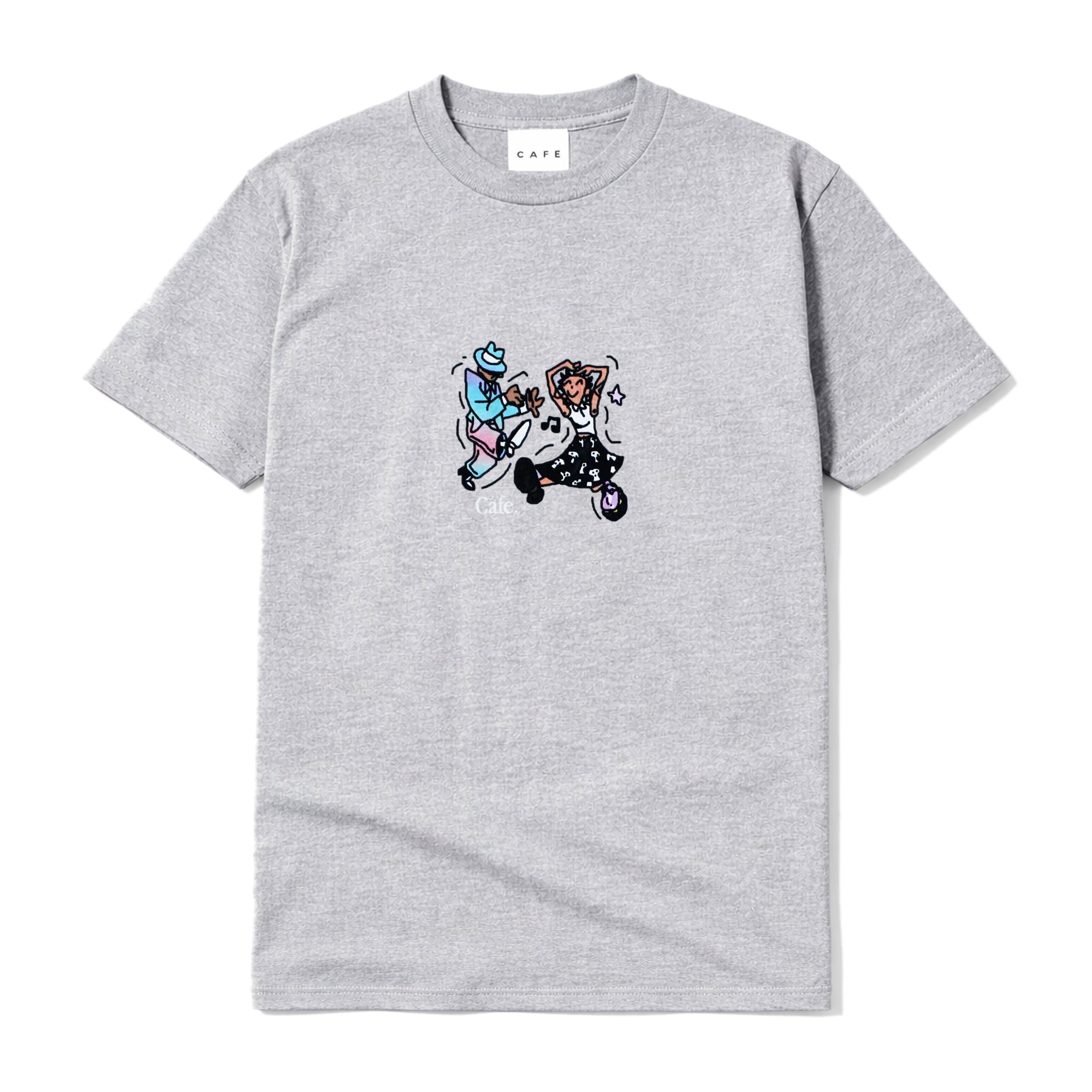 Dancing Tee Heather Grey