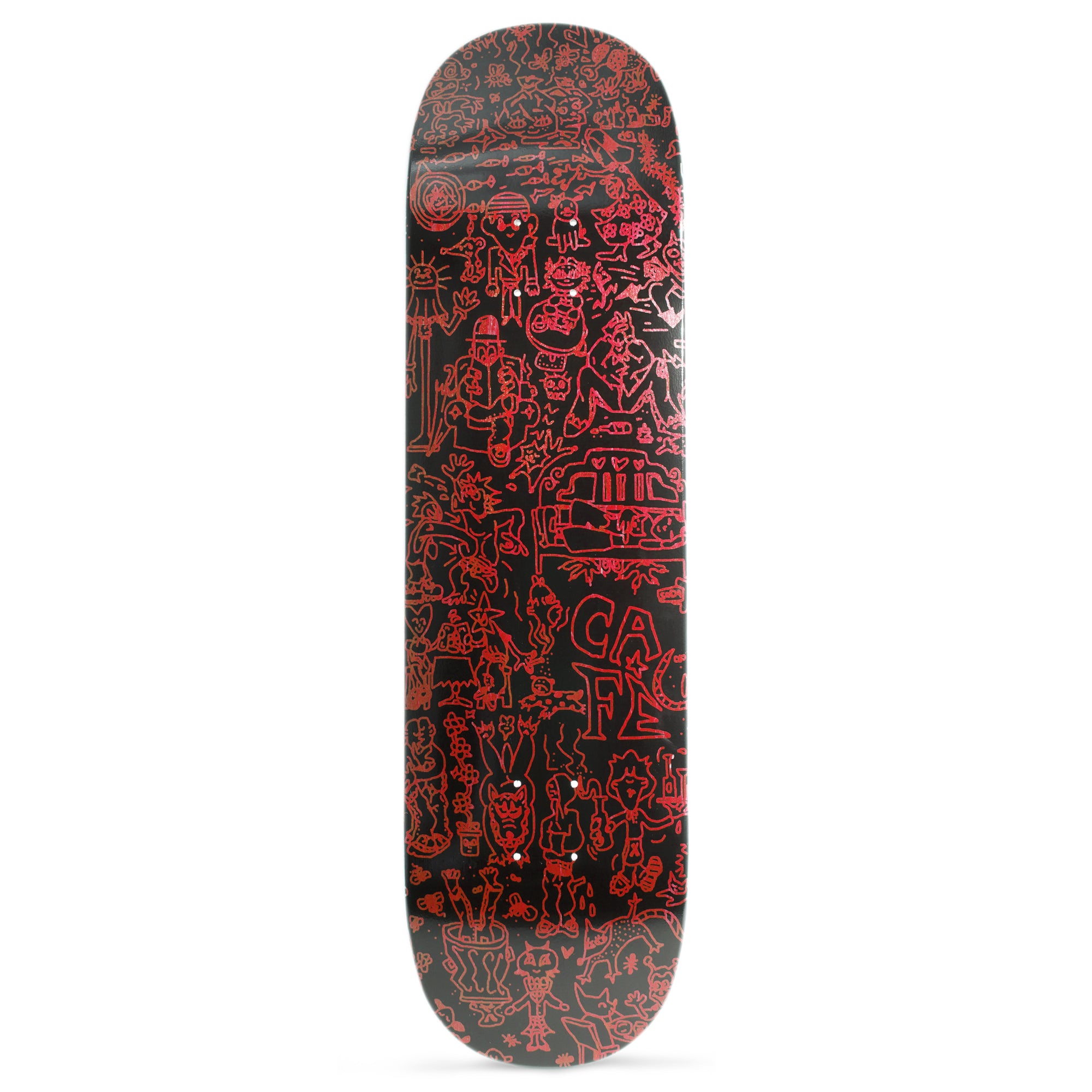 Ethan C2 Deck Black/Assorted Stain