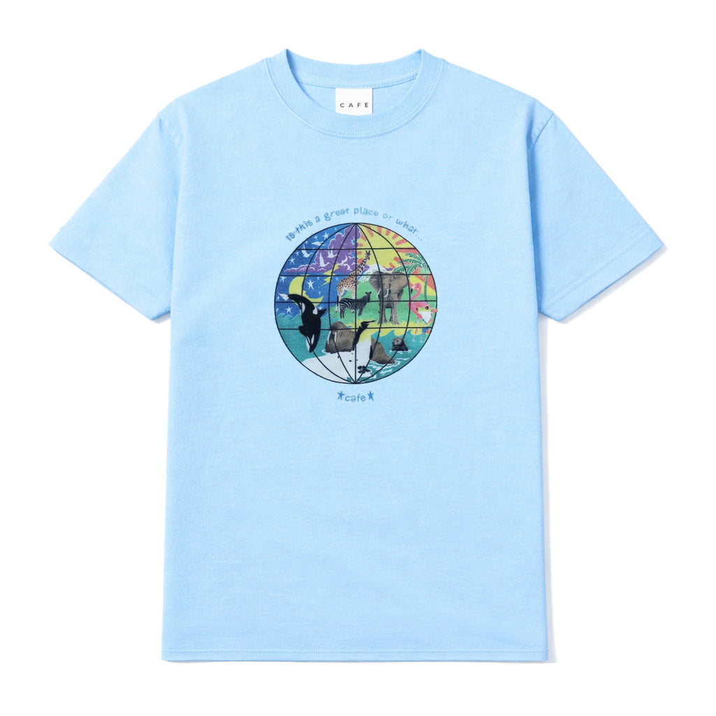 Great Place Tee (Baby Blue)