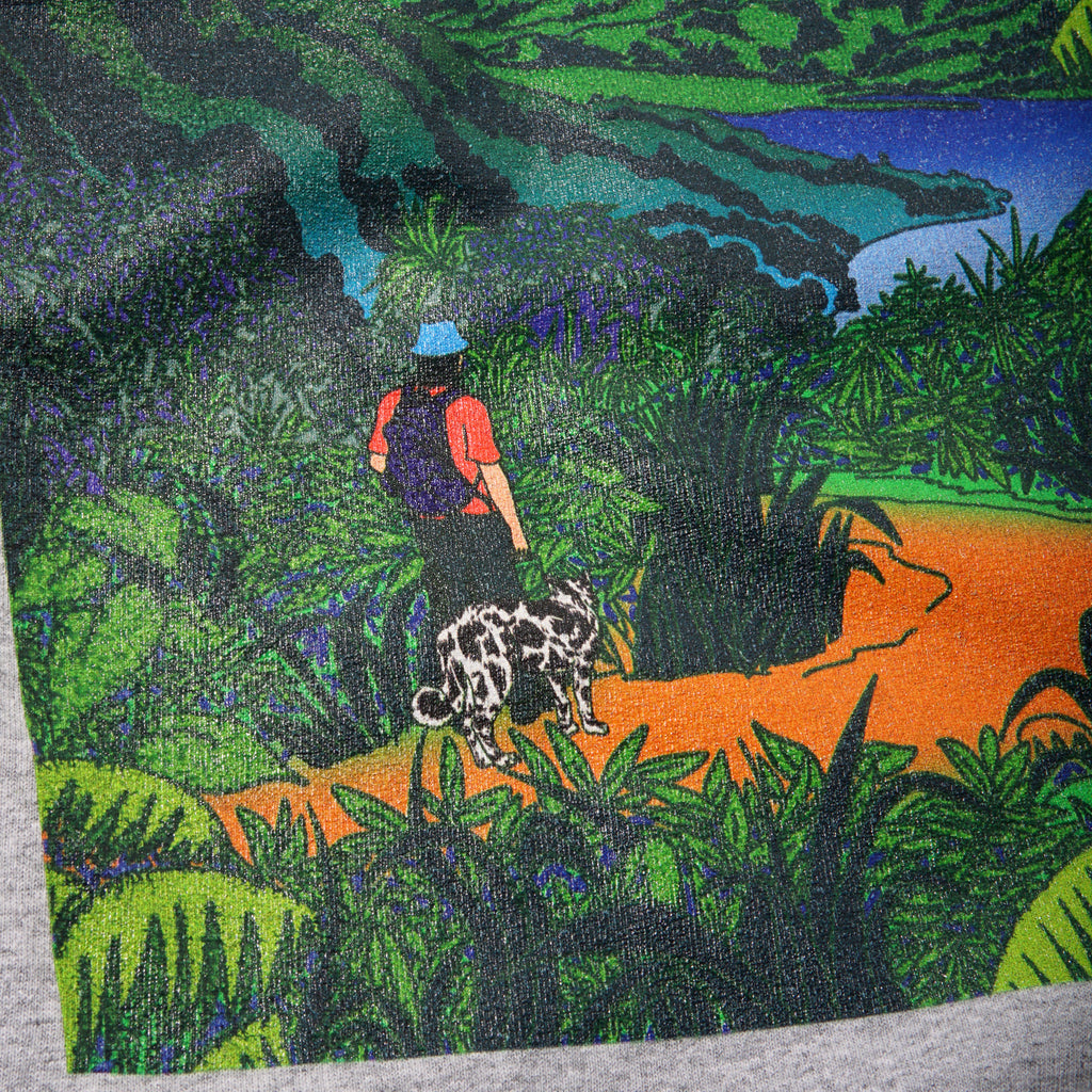 Mountains T-Shirt Heather Grey