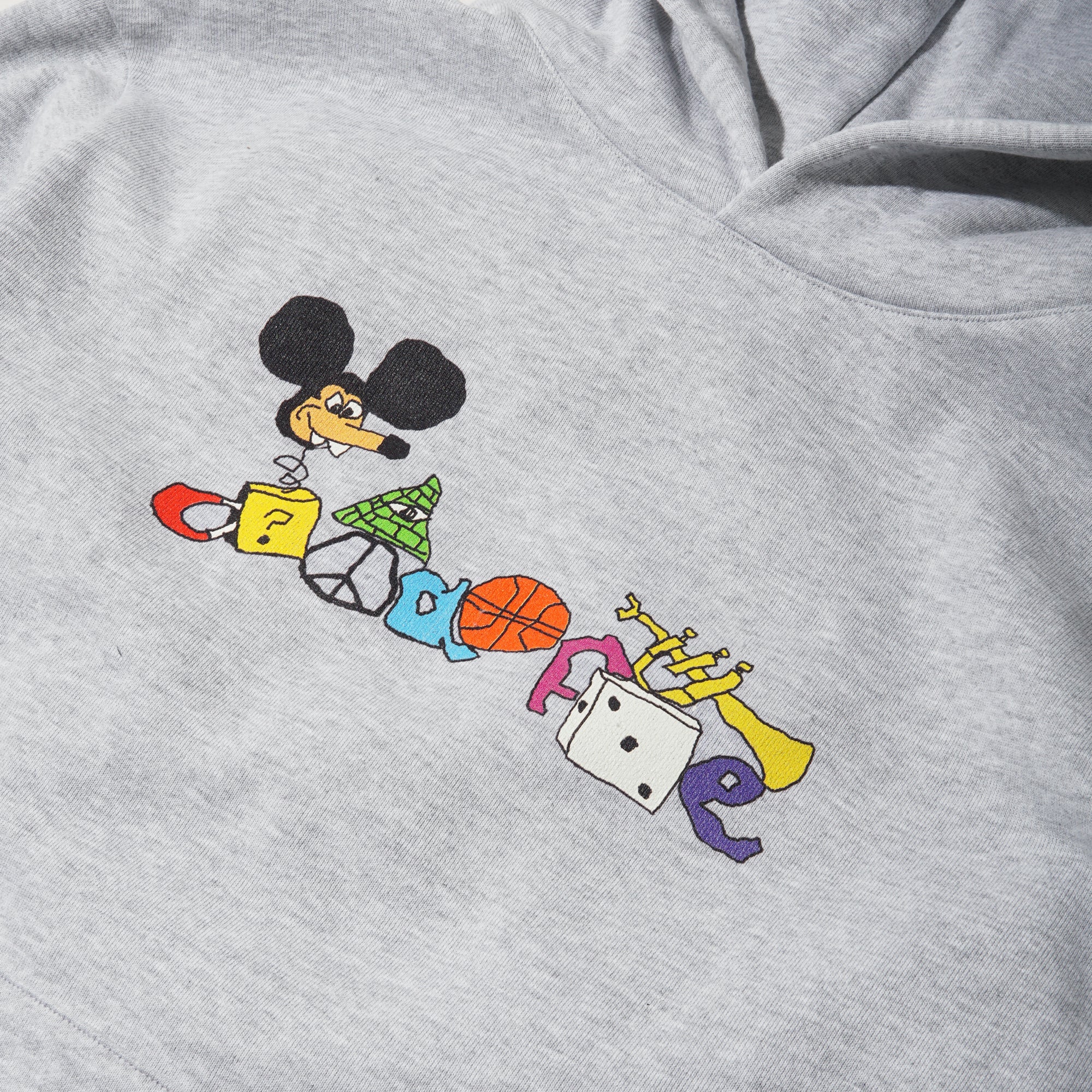 Stack Hood Heather Grey