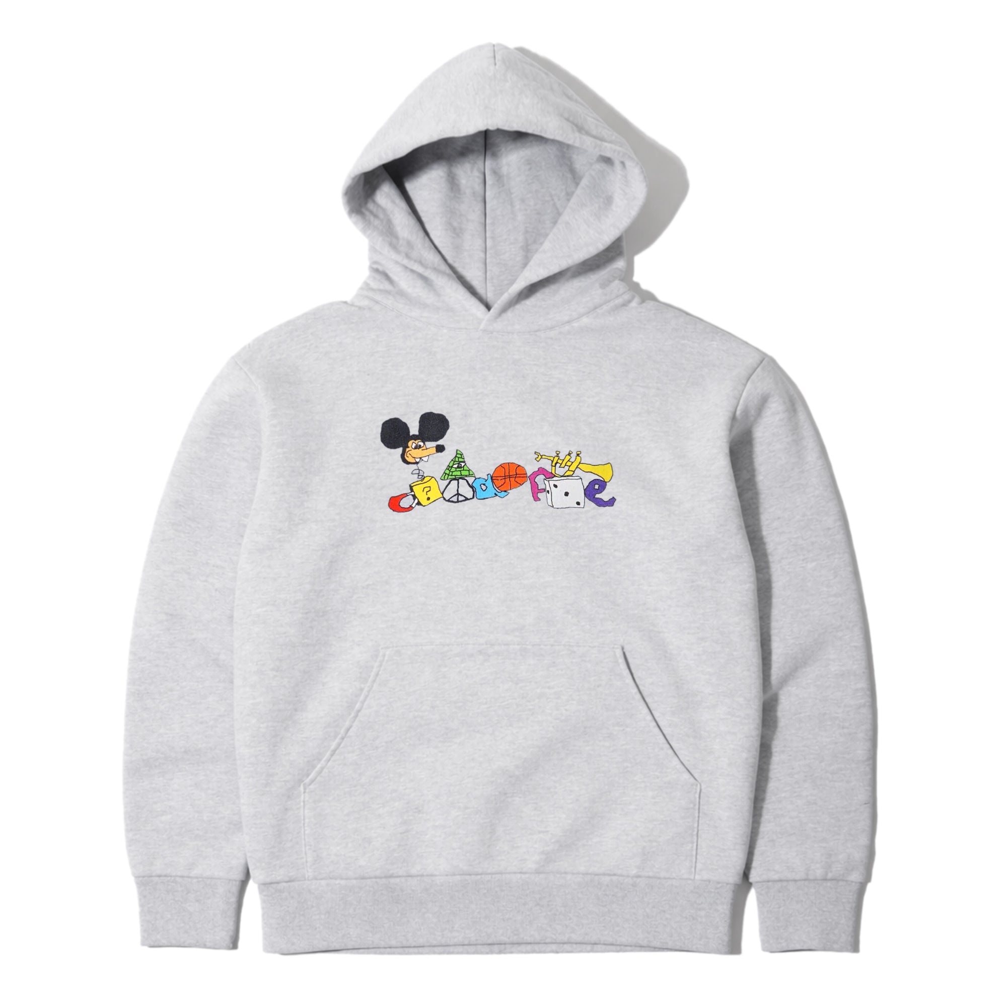 Stack Hood Heather Grey