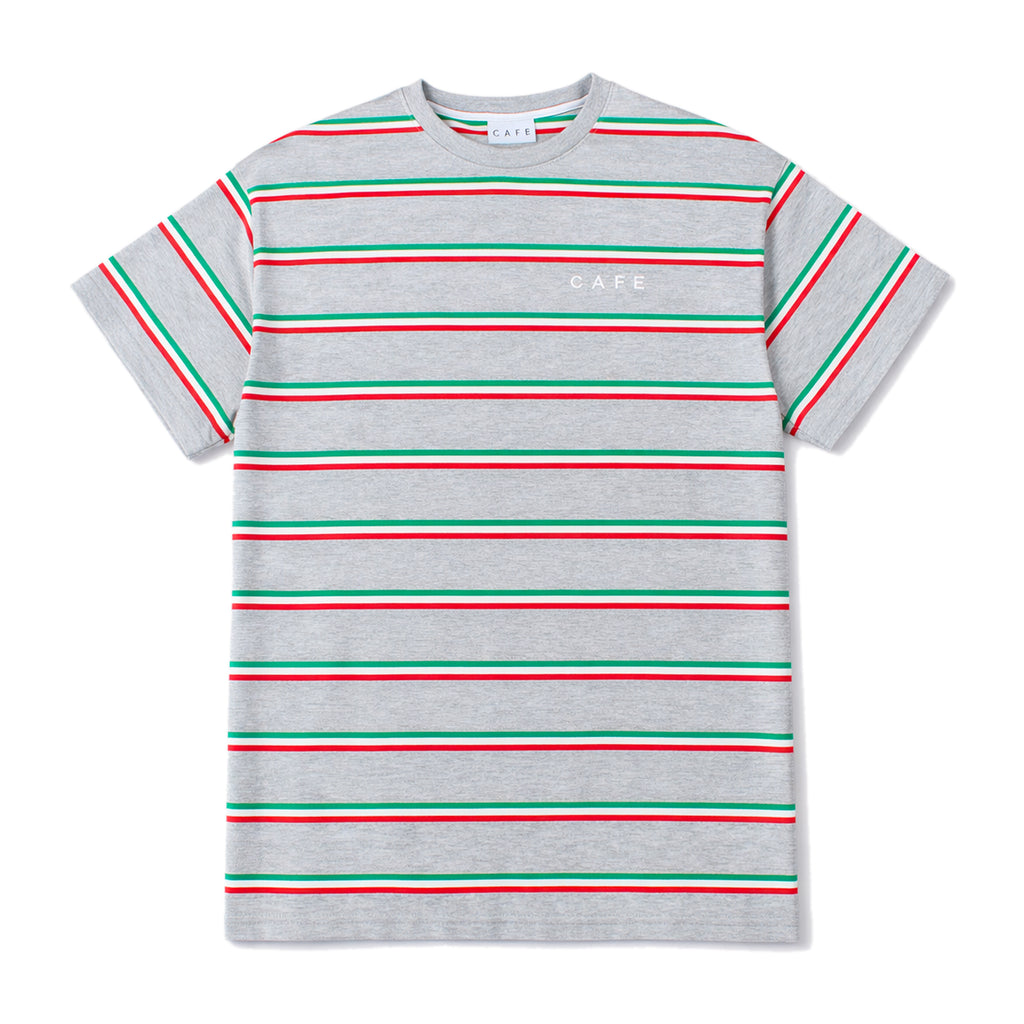 Stripe Tee (Heather/Green)