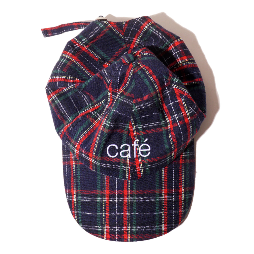 Tartan 6 Panel Navy