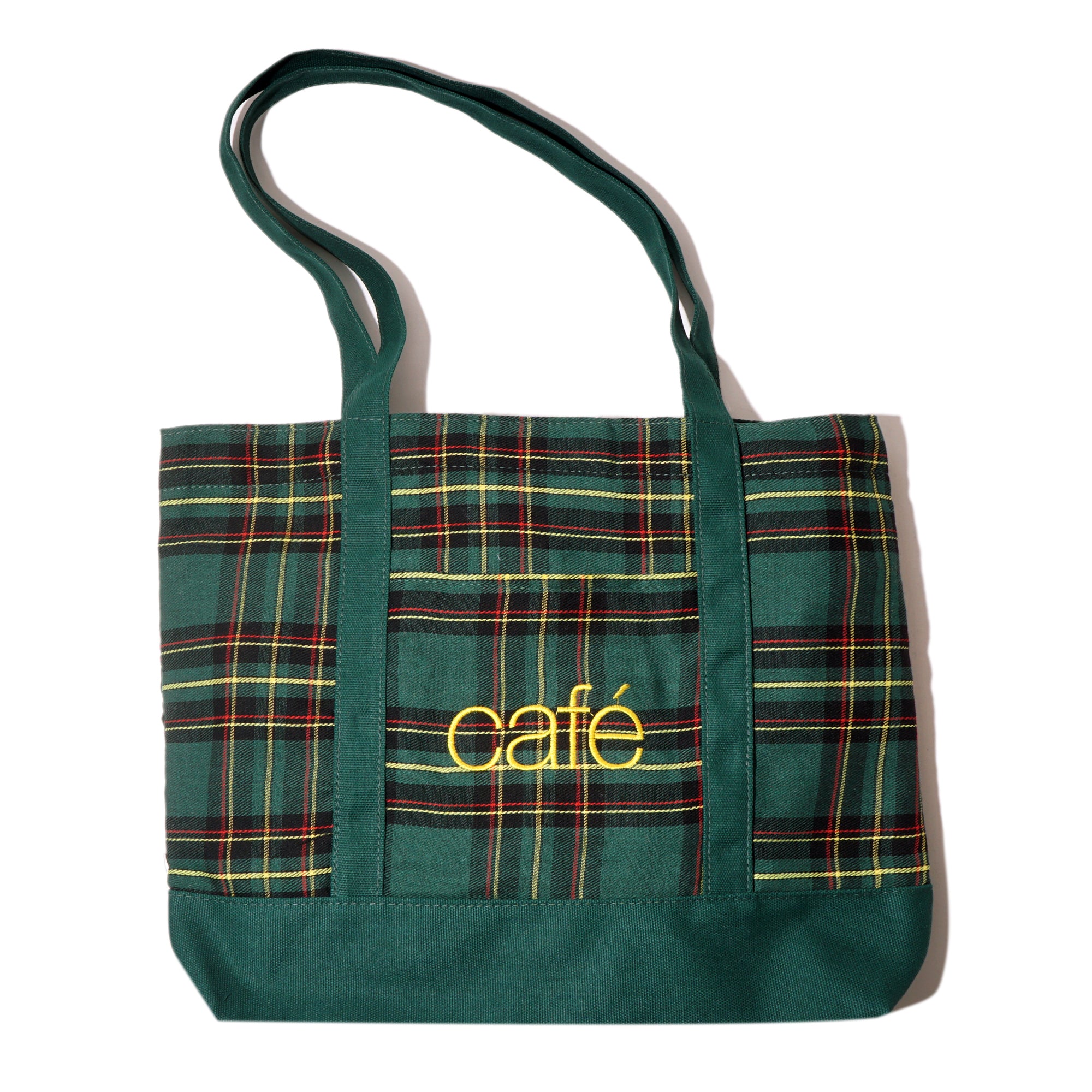 Tartan Tote Bag Green