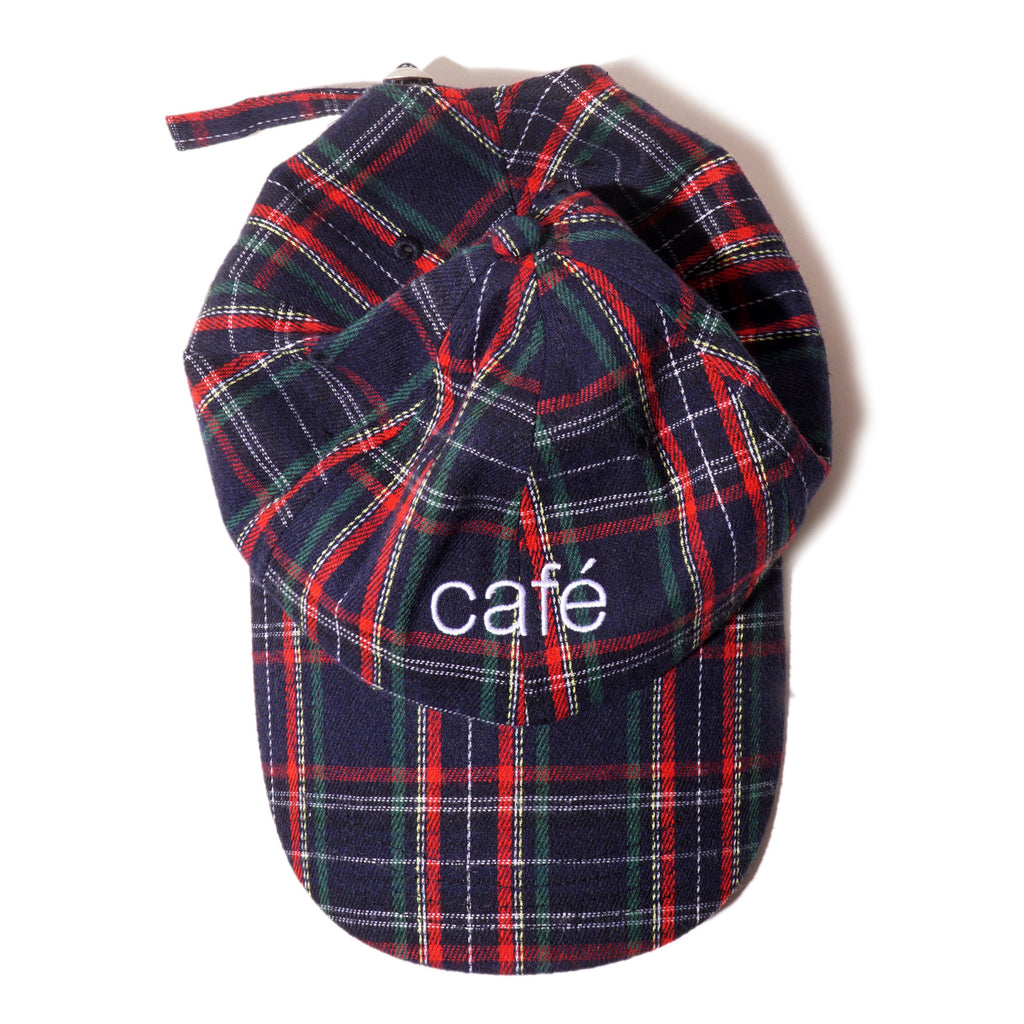 Tartan 6 Panel Navy