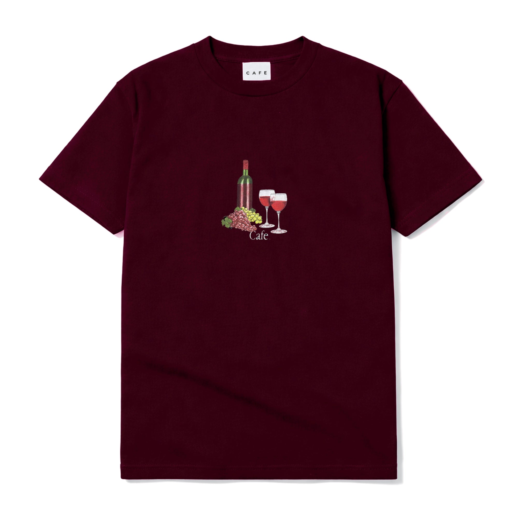 Vino Tee Burgundy