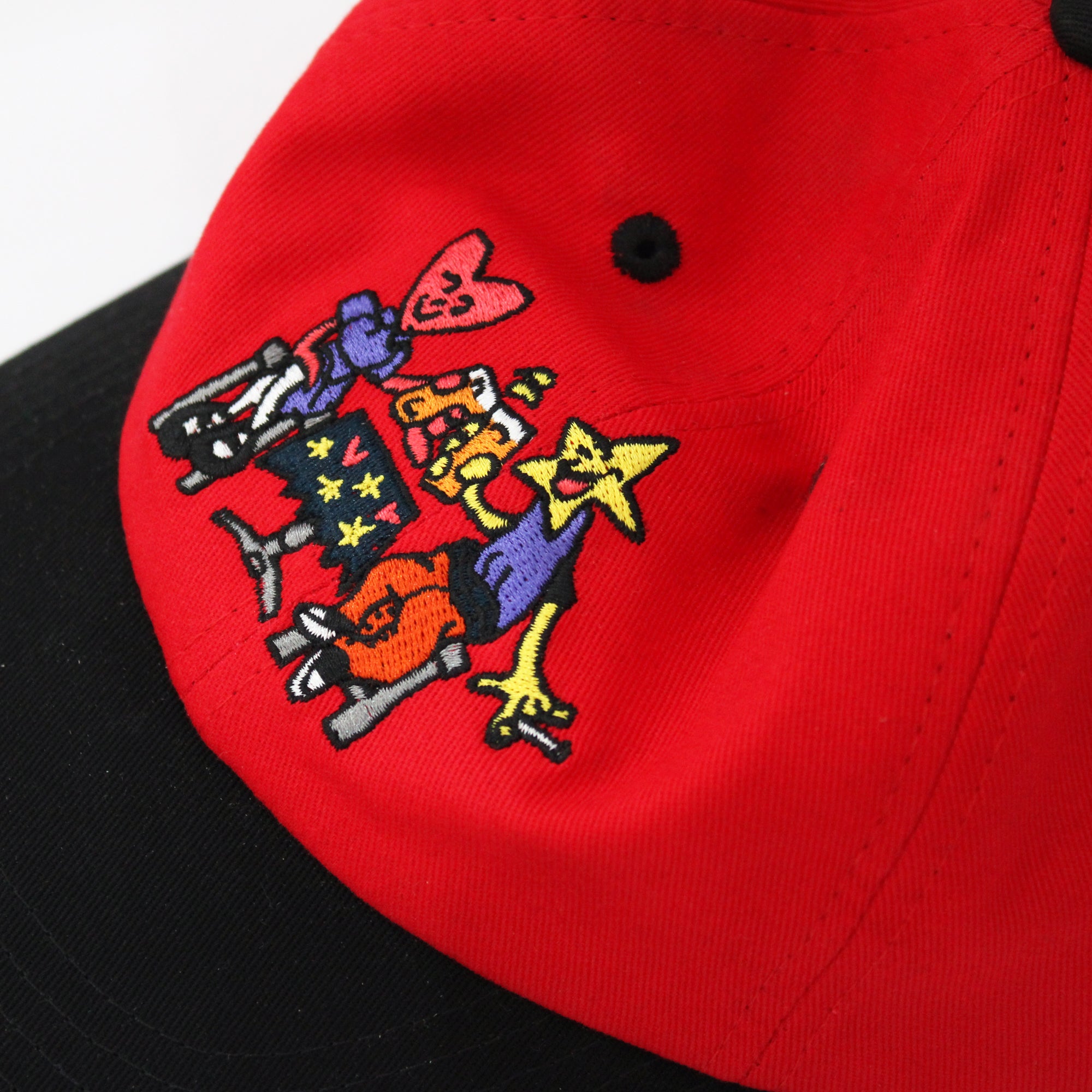 Cheers 6 Panel Cap Red/Black