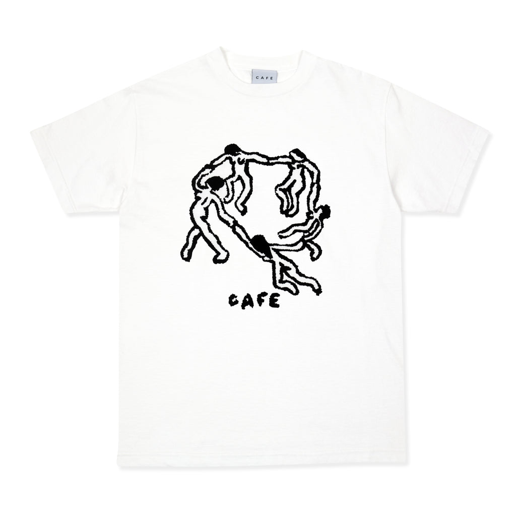 Dance Circle Tee White