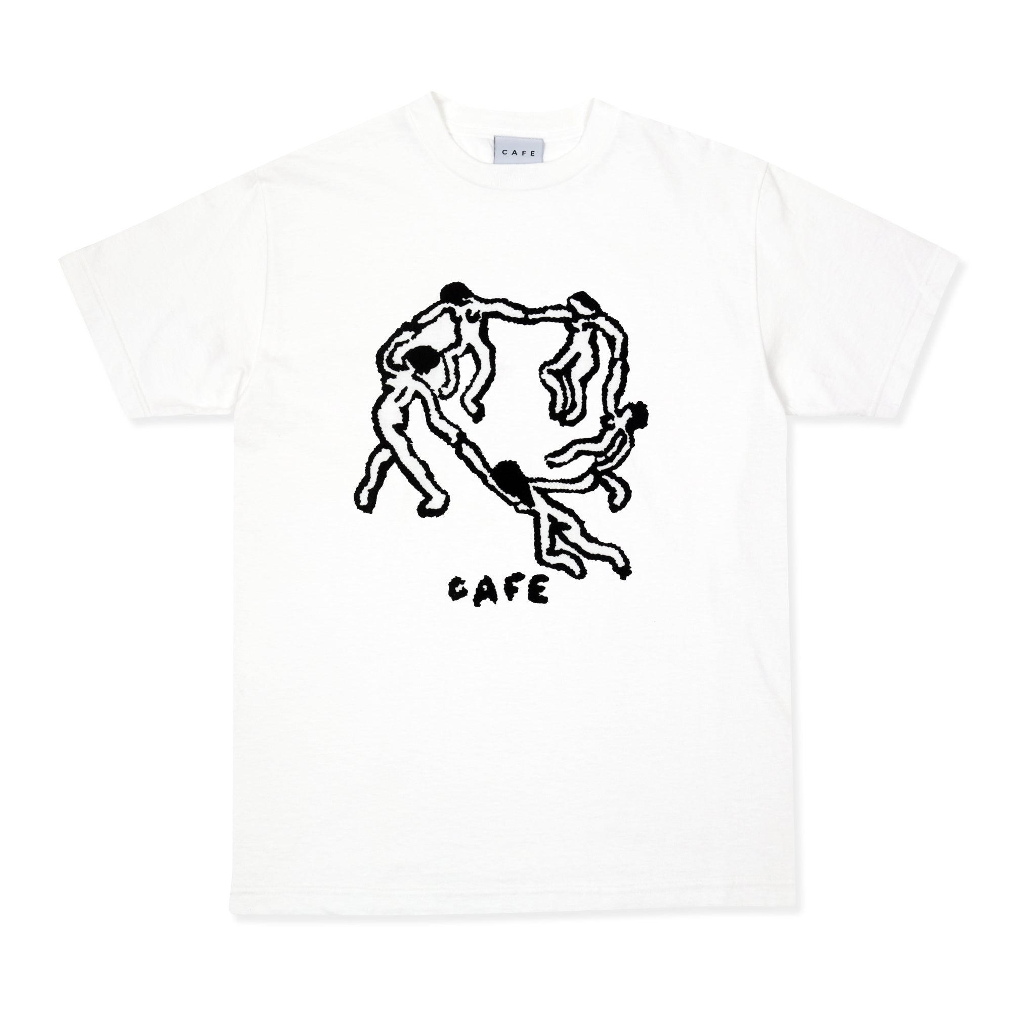 Dance Circle Tee White