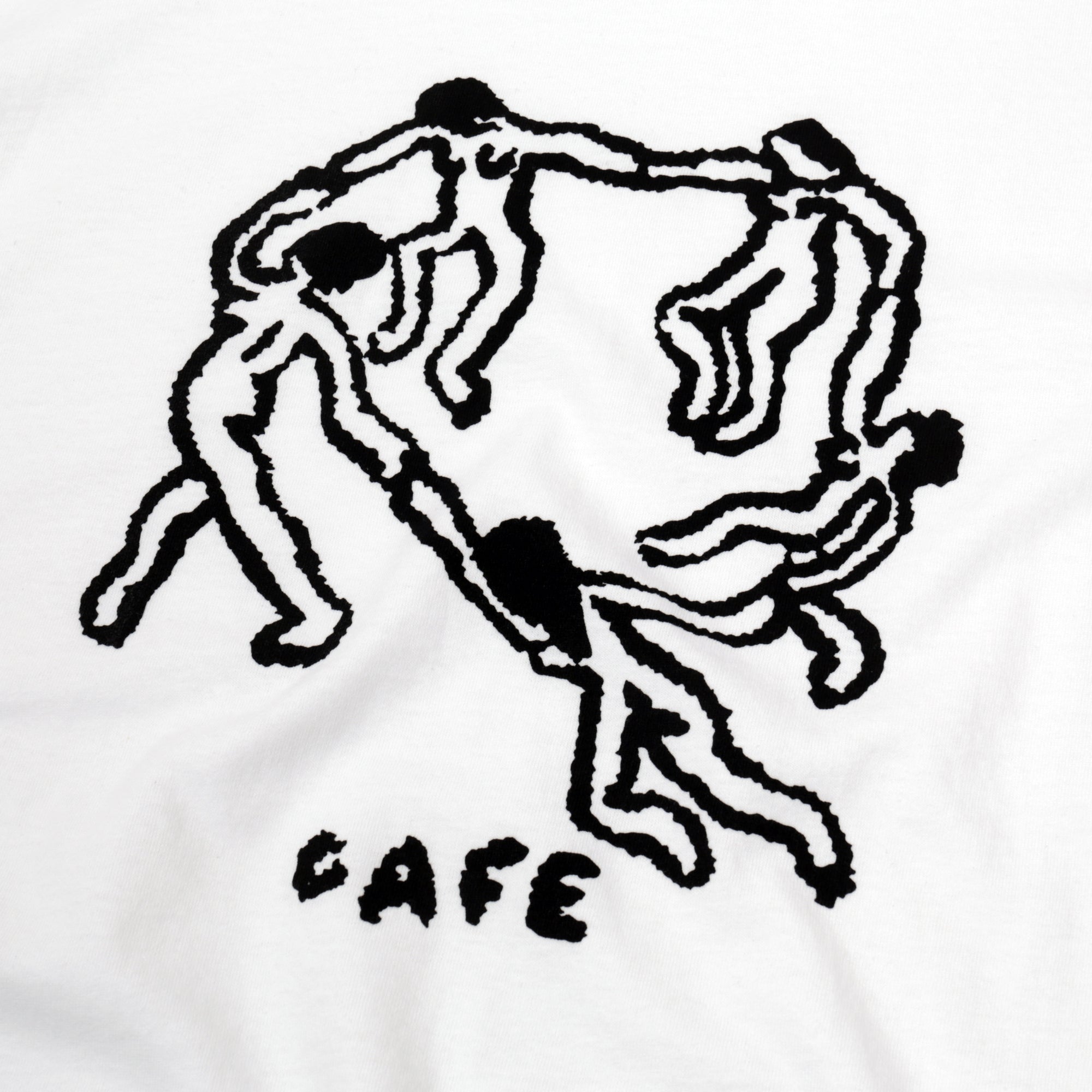 Dance Circle Tee White