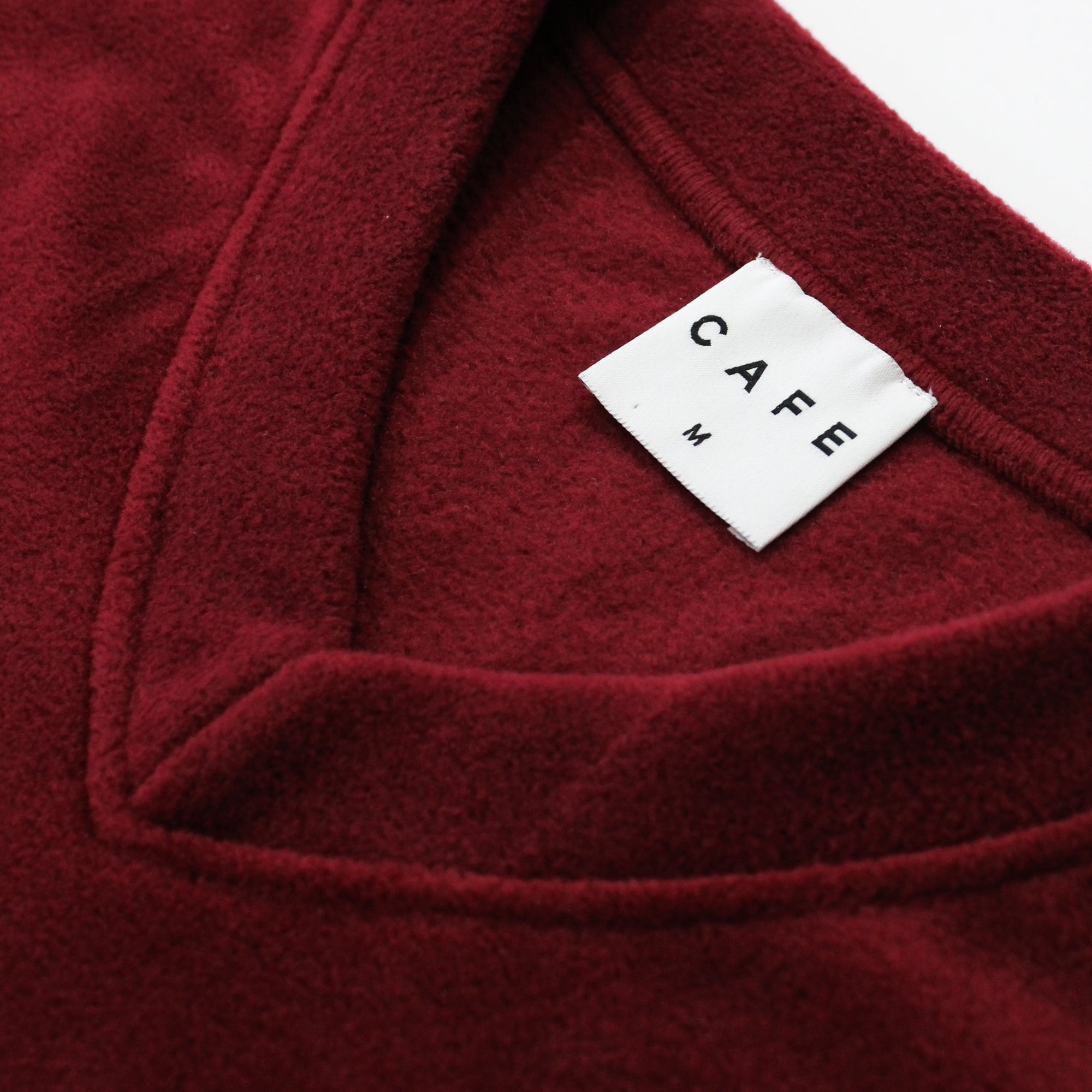 Fleece Vest (Burgundy/Black)