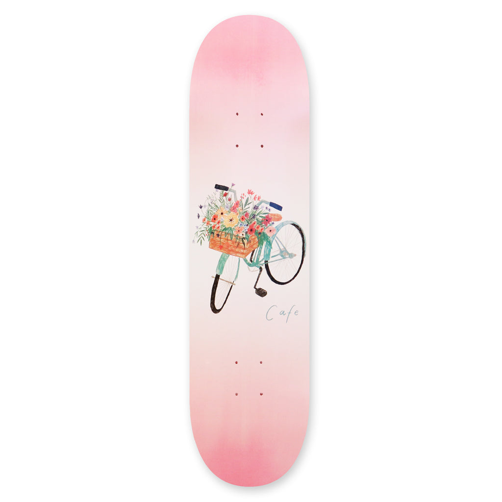 Flower Basket Deck Pink