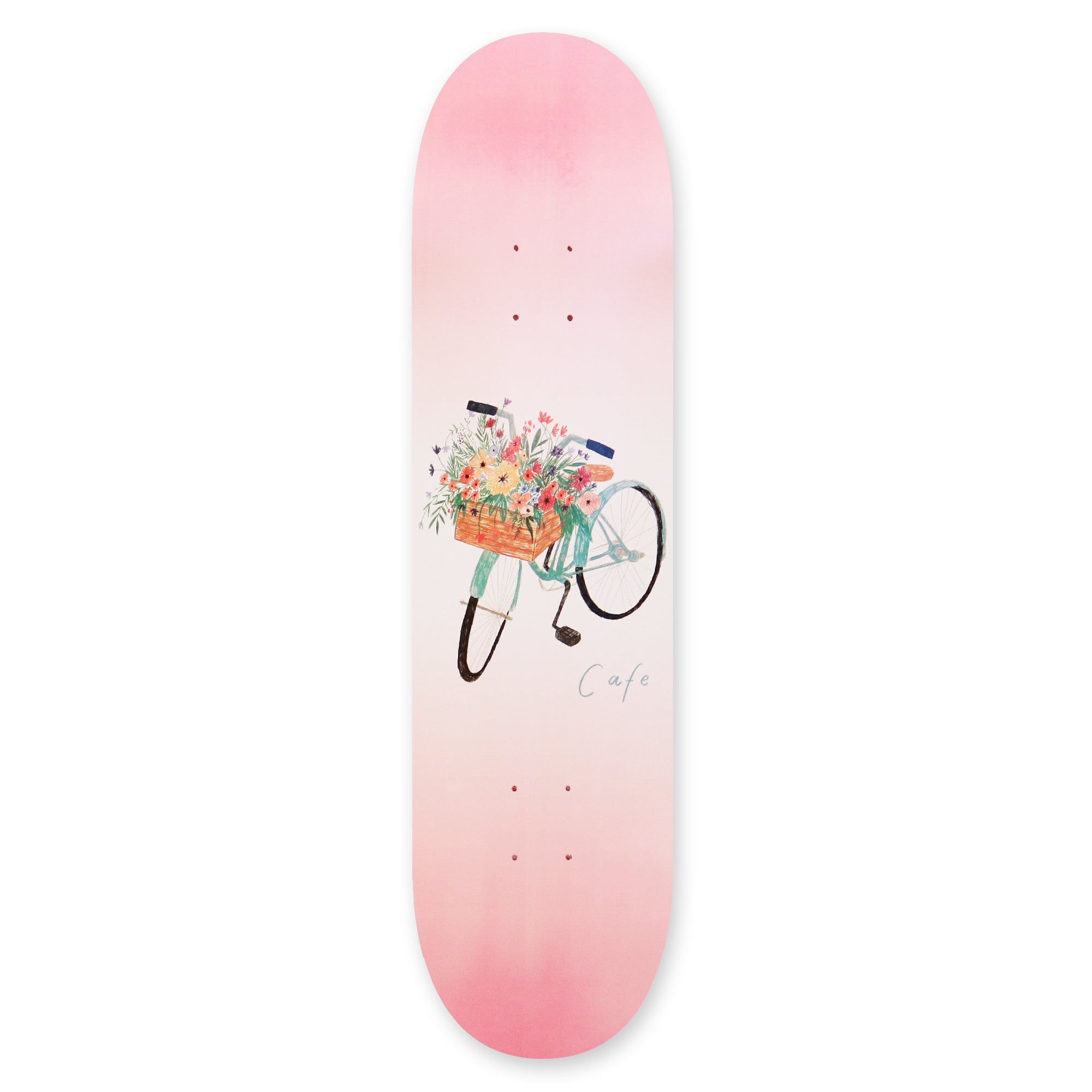 Flower Basket Deck Pink