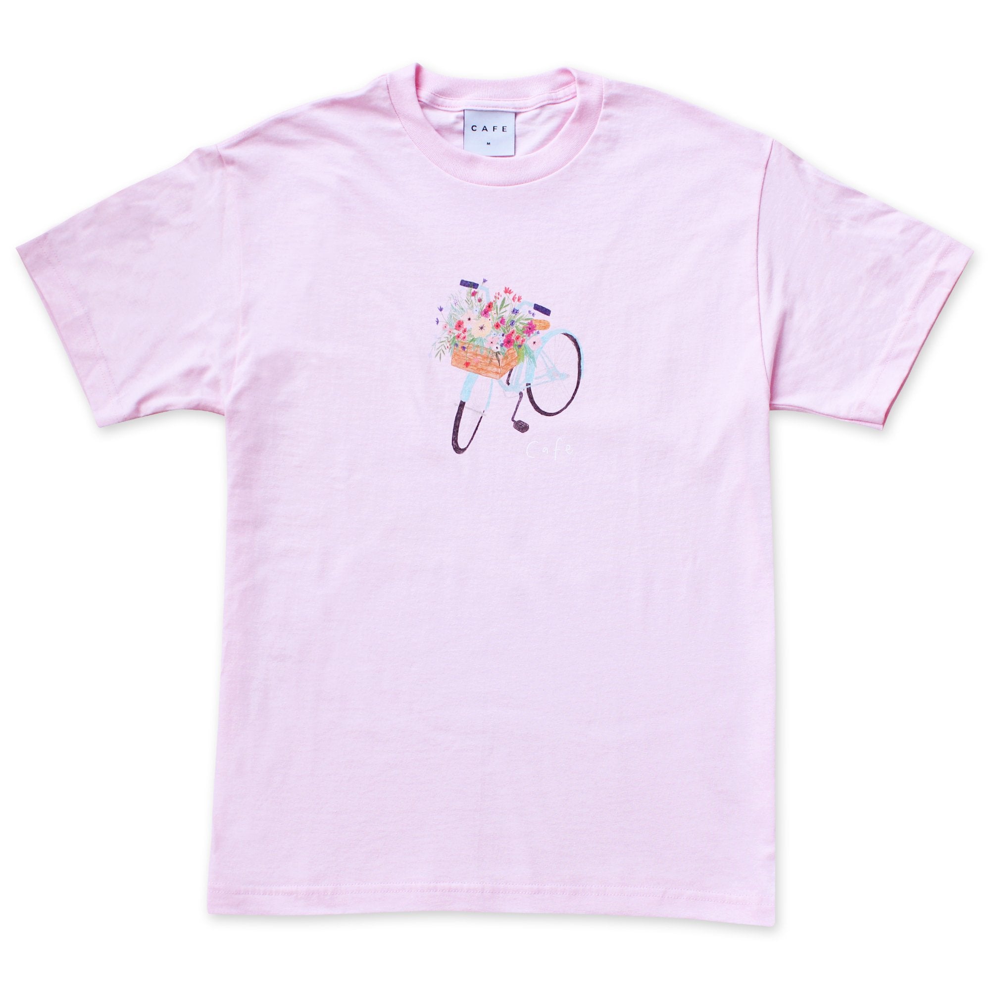 Flower Basket Tee Light Pink