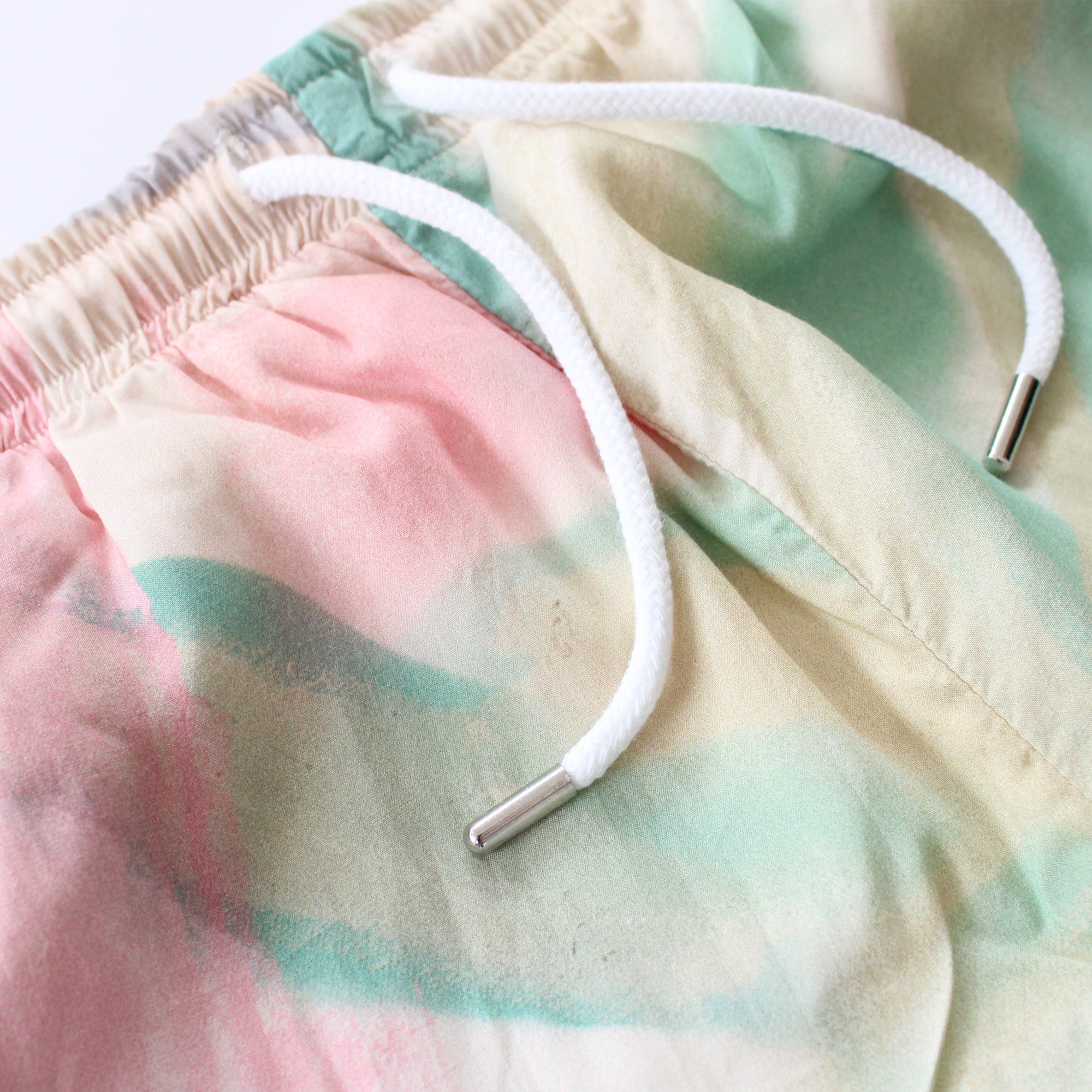 JLH Shorts (Cream/Green)
