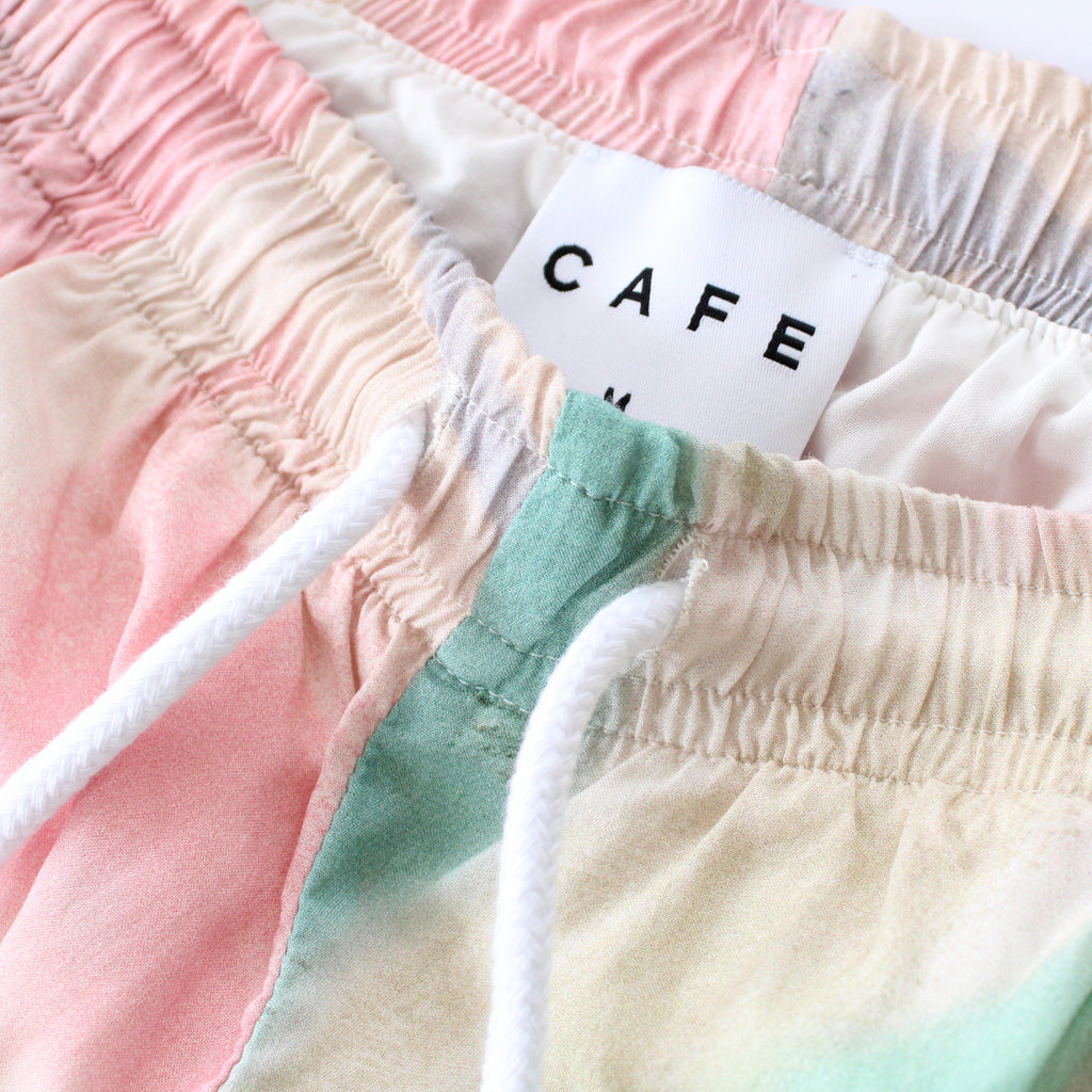 JLH Shorts (Cream/Green)