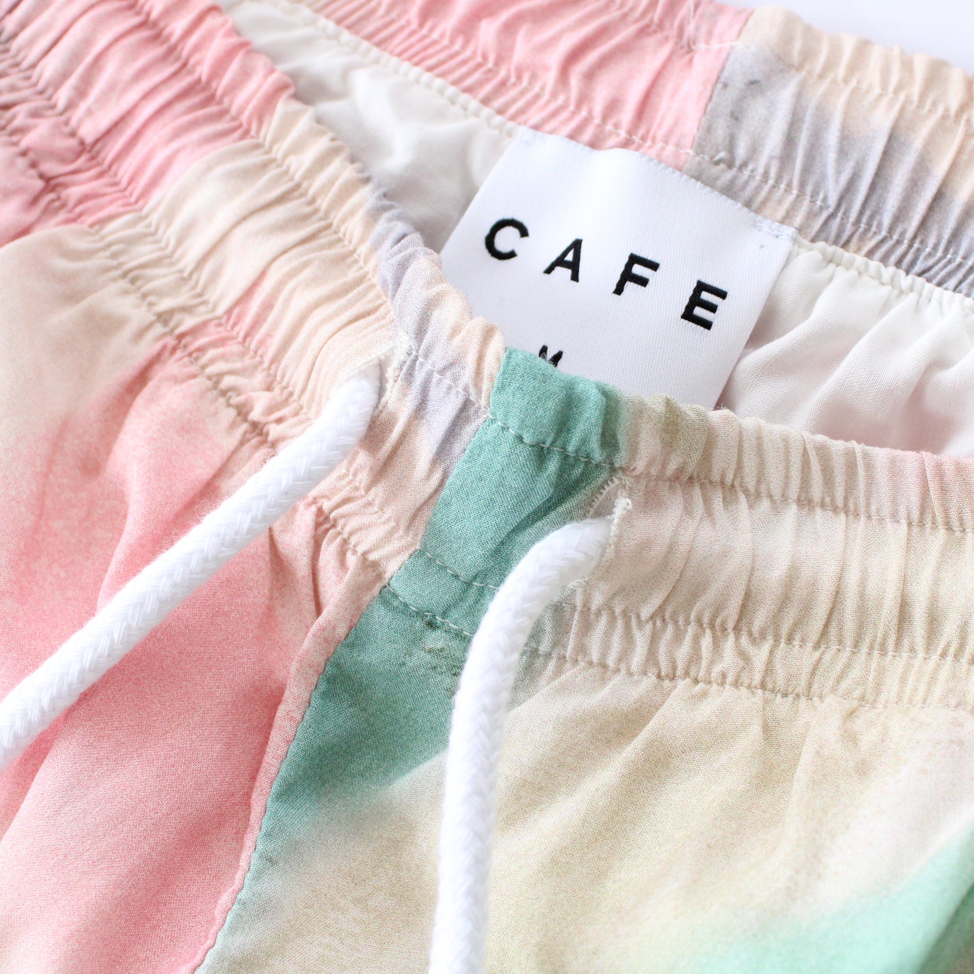 JLH Shorts (Cream/Green)