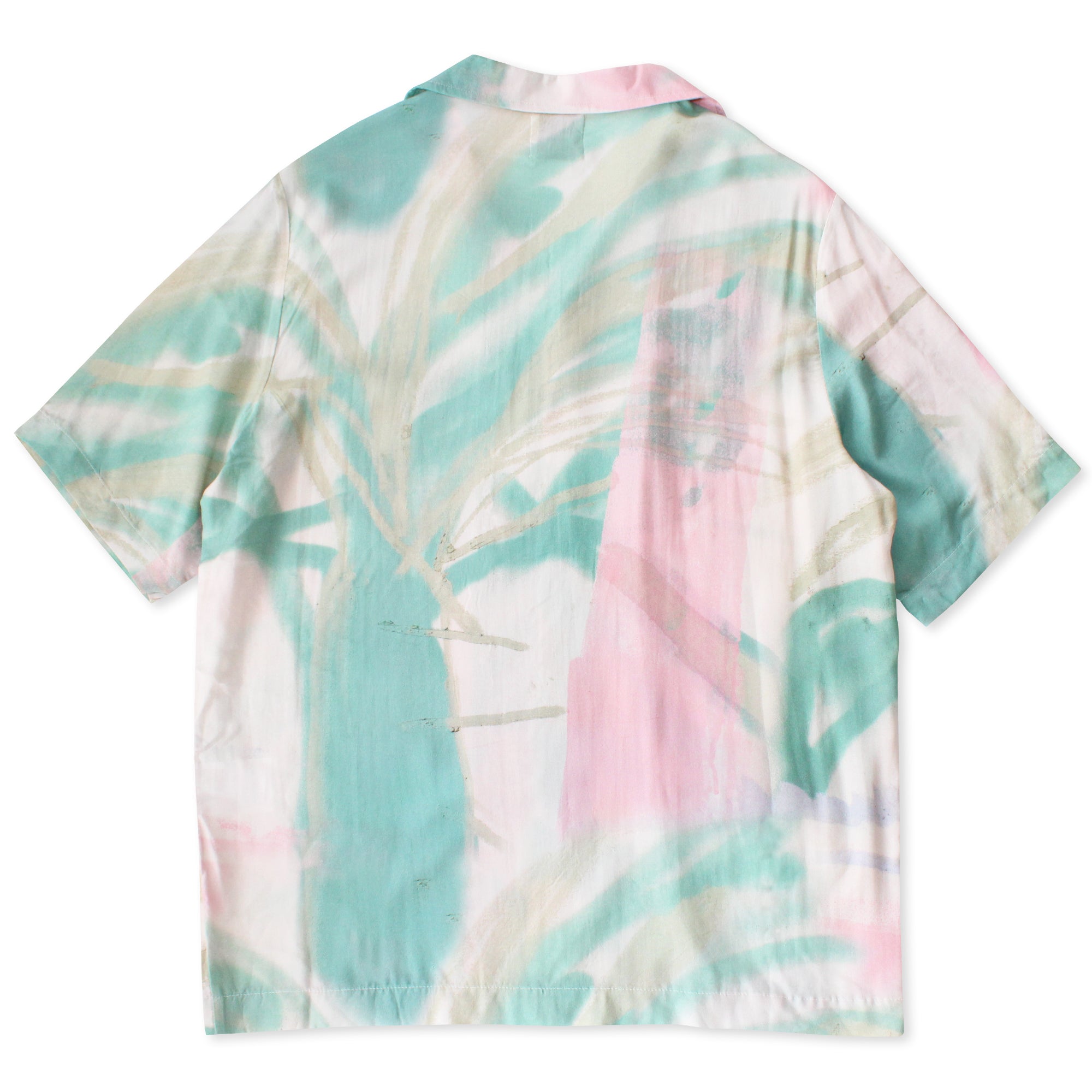 JLH Button Up Shirt (Cream/Green)