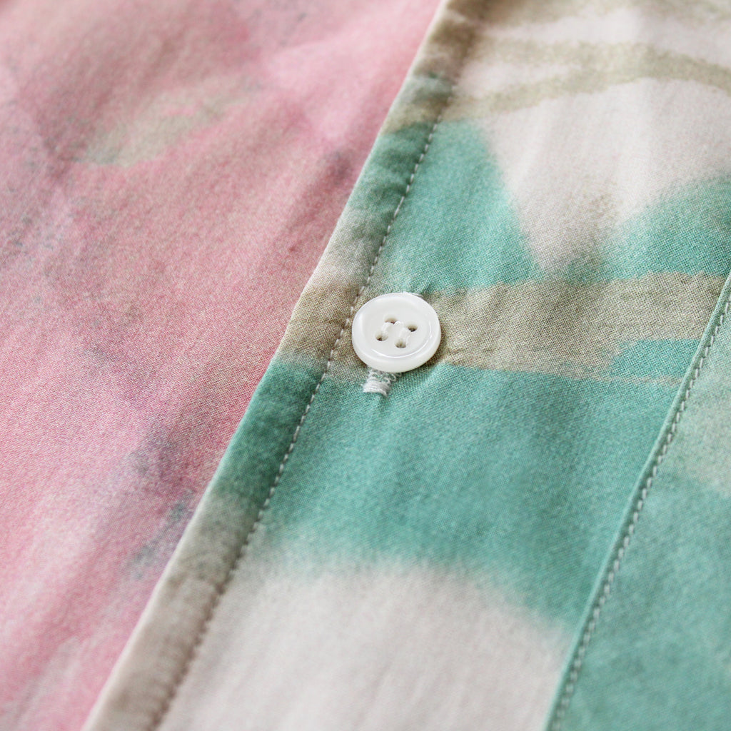 JLH Button Up Shirt (Cream/Green)