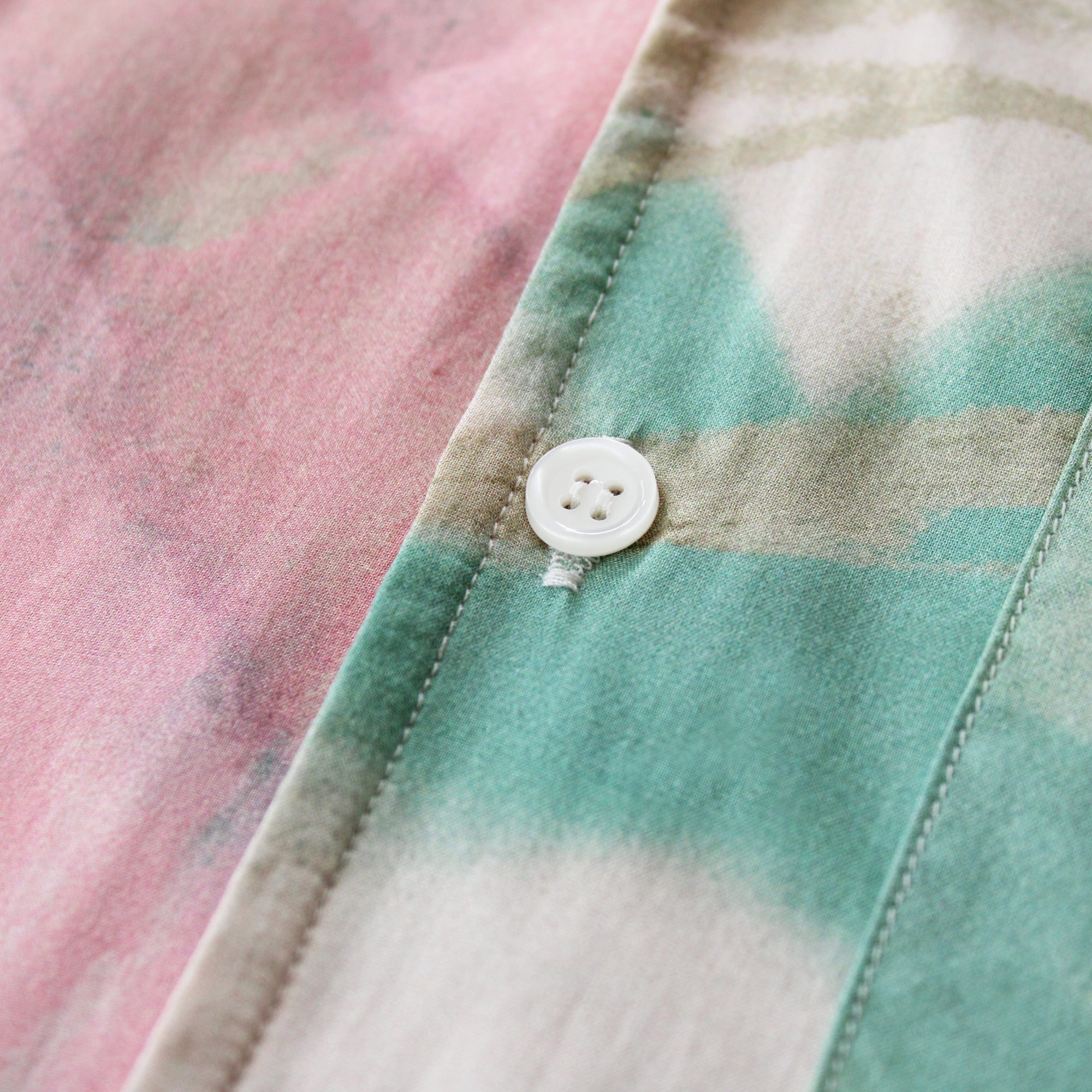 JLH Button Up Shirt (Cream/Green)