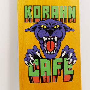 Korahn Panther Deck - C2 Shape Yellow Wood-Stain