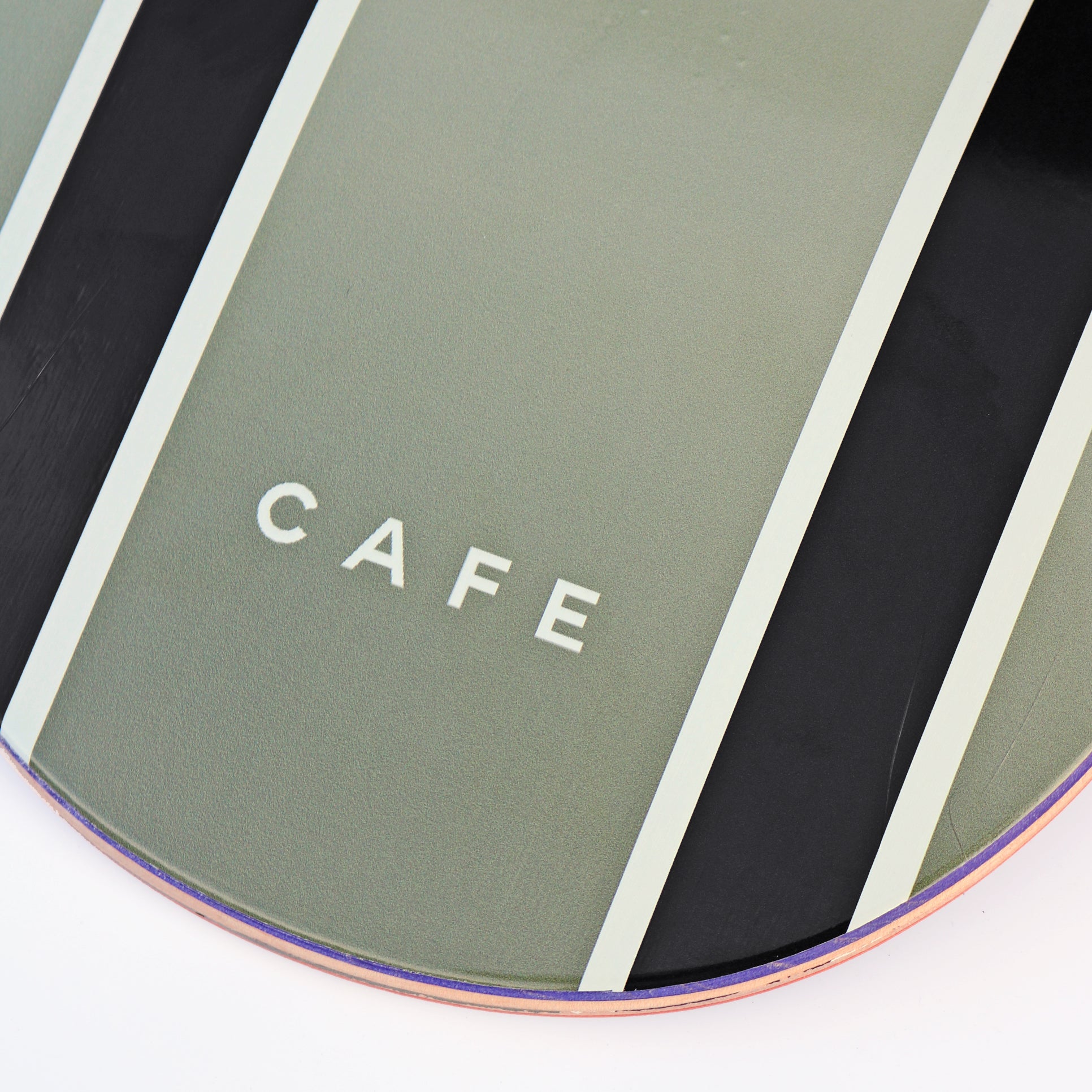 Double Stripe Deck C2 Shape (Olive/Black Fade)