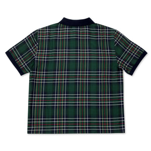Ogilvie Hunting Tartan Full Zip Shirt Green/Navy